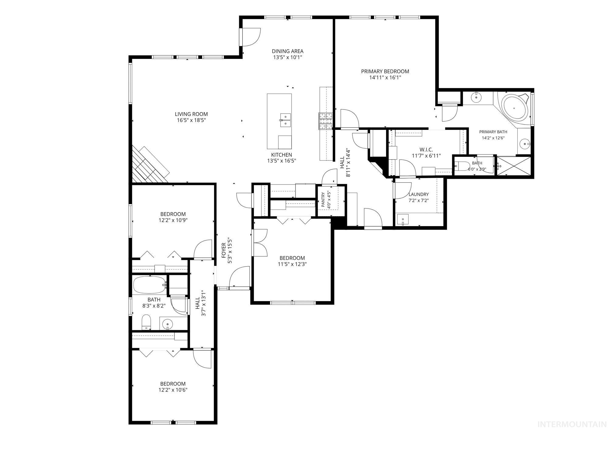 13470 S Stockbridge Way, Nampa, Idaho 83687, 4 Bedrooms, 2 Bathrooms, Residential For Sale, Price $575,000,MLS 98996878
