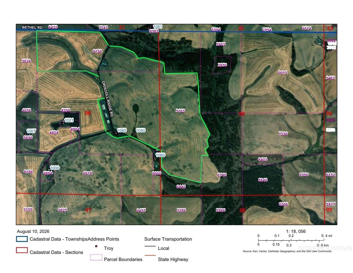 1040 Driscoll Ridge Rd, Troy, Idaho 83871, 4 Bedrooms, 3 Bathrooms, Farm & Ranch For Sale, Price $4,950,000, 98996933