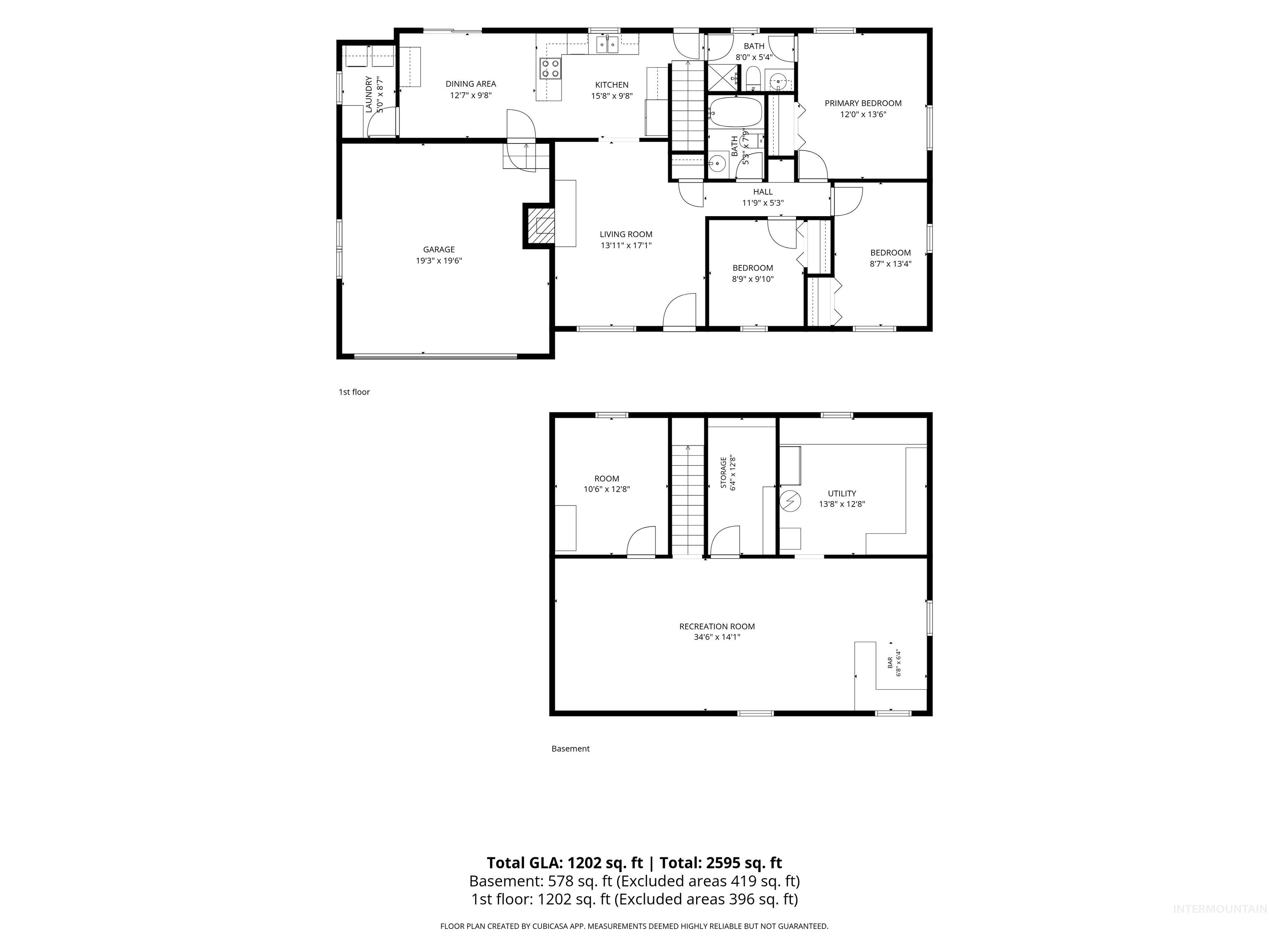 3811 13th Street D, Lewiston, Idaho 83501, 4 Bedrooms, 2 Bathrooms, Residential For Sale, Price $359,000,MLS 98996940
