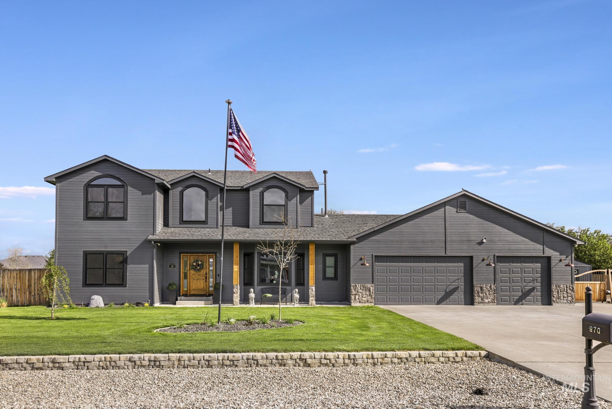 970 NW Bluegrass Circle, Mountain Home, Idaho 83647, 4 Bedrooms, 2.5 Bathrooms, Residential For Sale, Price $715,000,MLS 98996967