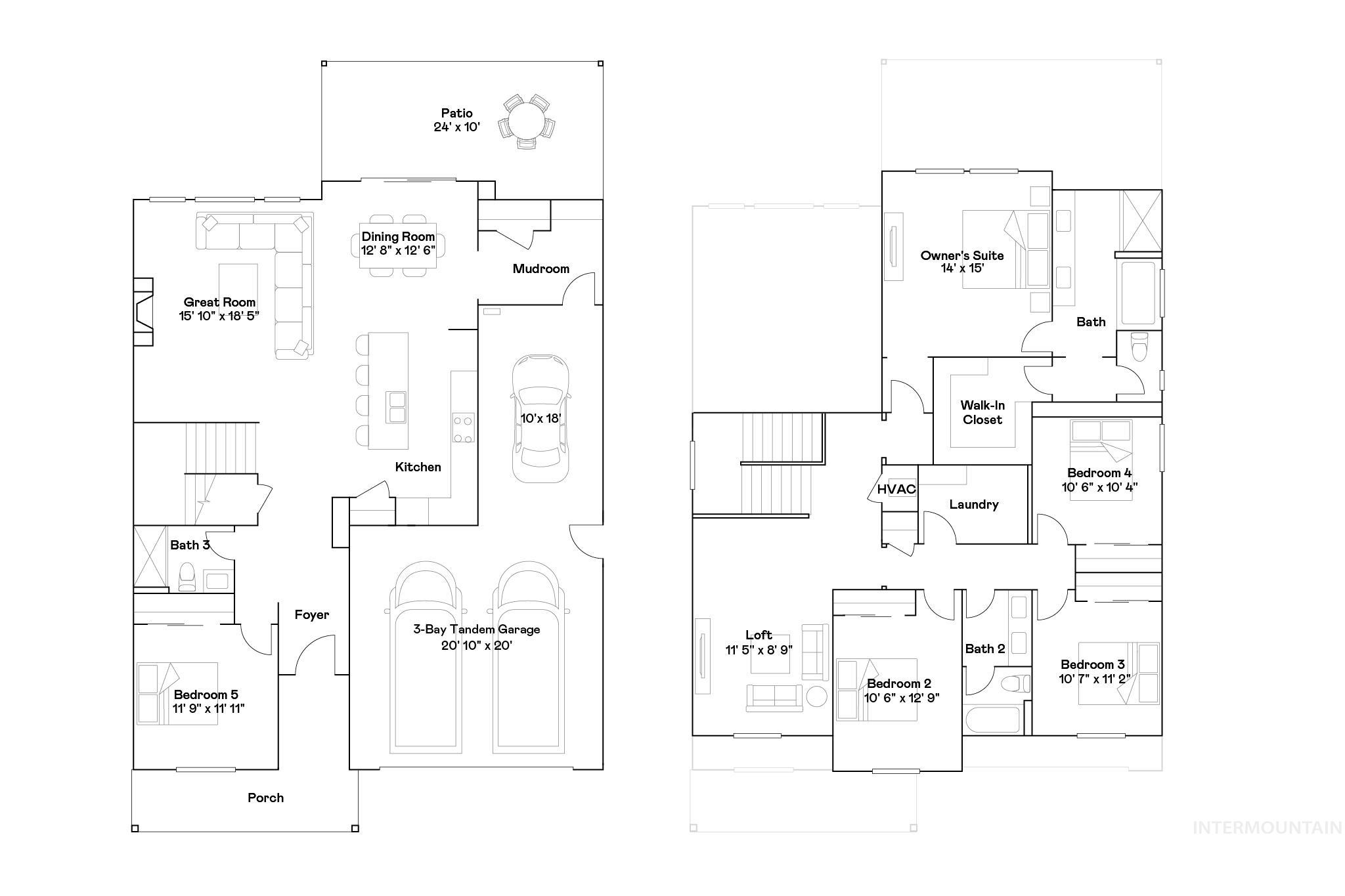 7048 N Brea Lynn Ave, Meridian, Idaho 83646, 5 Bedrooms, 3 Bathrooms, Residential For Sale, Price $599,900,MLS 98997043