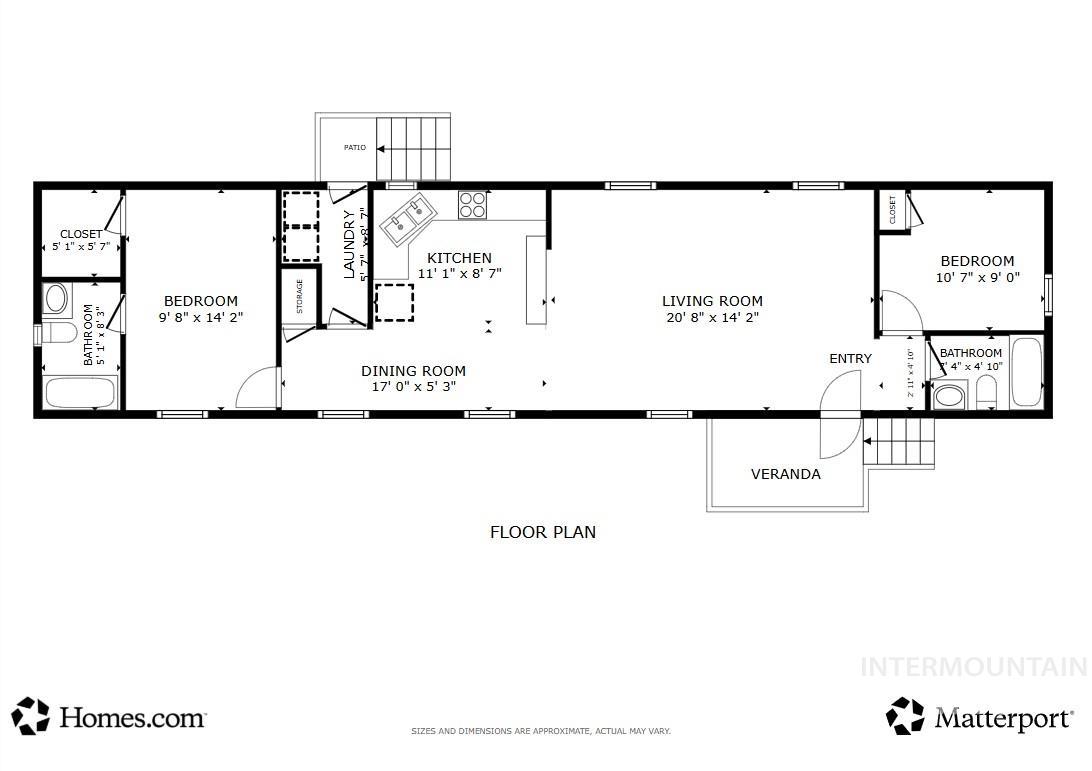 700 E Fairview, Meridian, Idaho 83642, 2 Bedrooms, 2 Bathrooms, Residential For Sale, Price $99,900,MLS 98997162