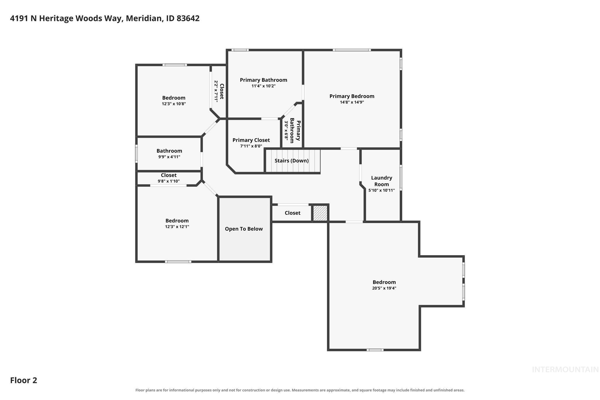 4191 N Heritage Woods Way, Meridian, Idaho 83646, 4 Bedrooms, 3 Bathrooms, Residential For Sale, Price $749,990, 98997197