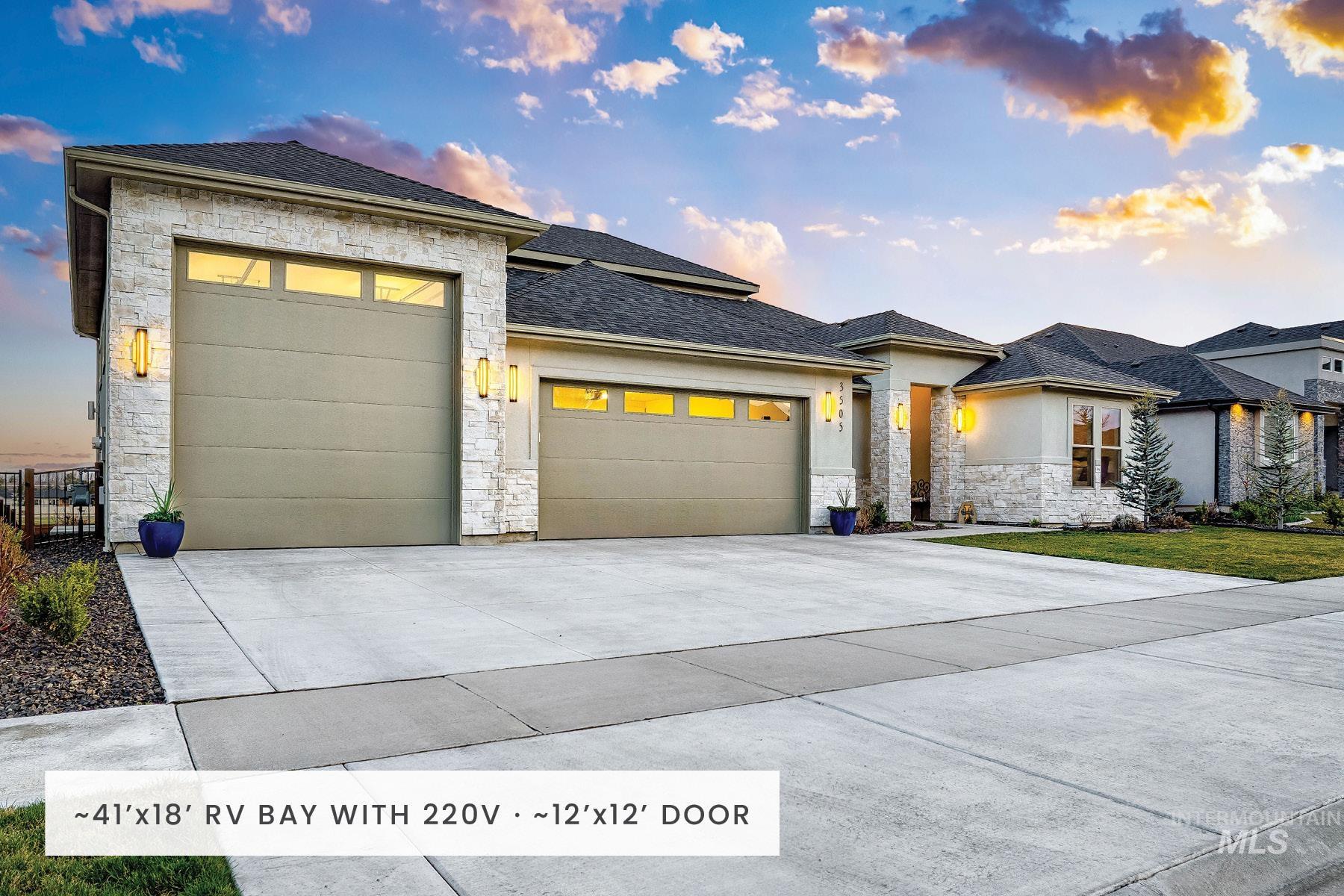 3505 W Barefoot St, Eagle, Idaho 83616, 4 Bedrooms, 3.5 Bathrooms, Residential For Sale, Price $1,124,900, 98997209