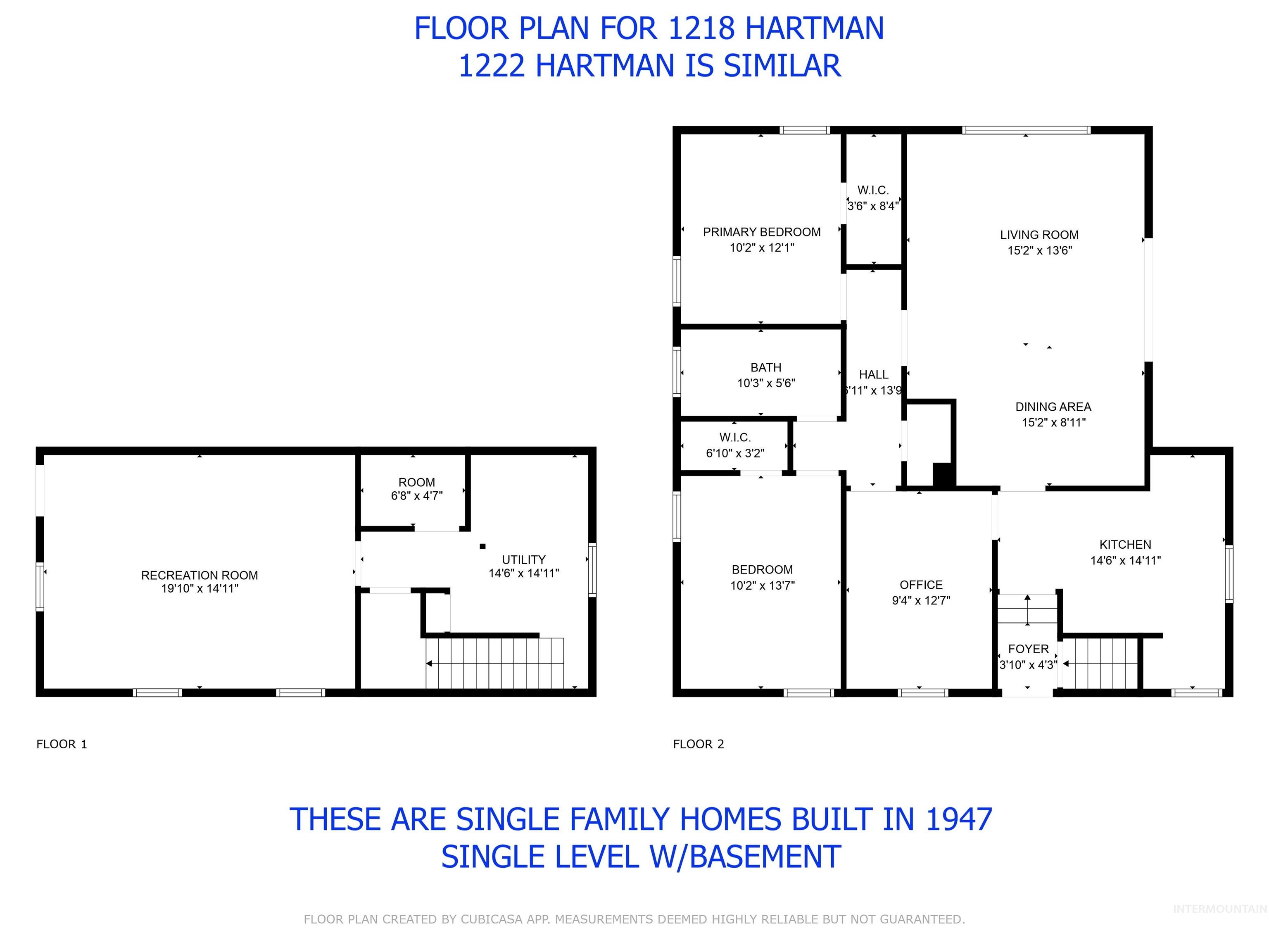 1218 N Hartman, Boise, Idaho 83704, Land For Sale, Price $795,000, 98997247