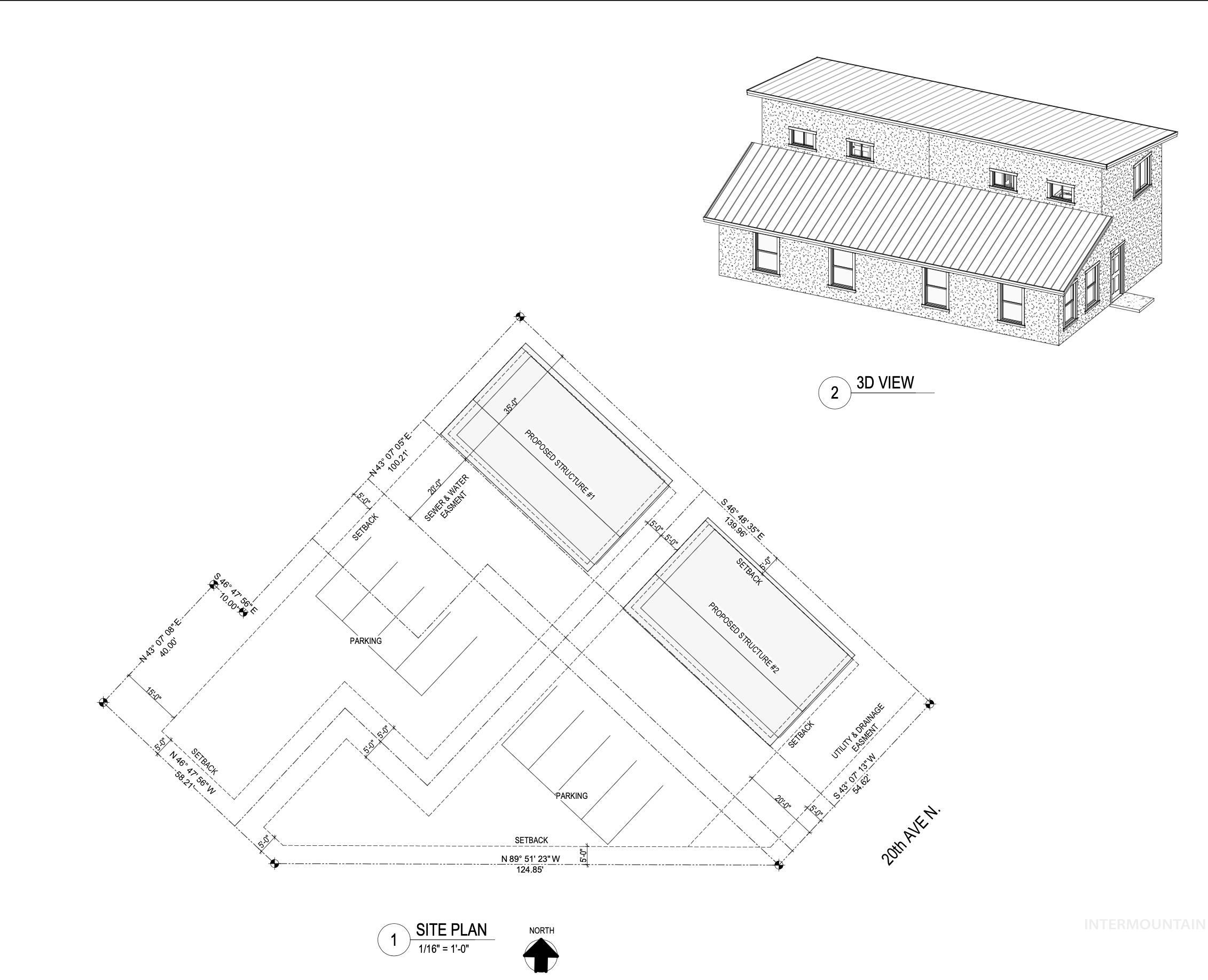 205 & 211 20th Avenue N., Nampa, Idaho 83687, Land For Sale, Price $290,000,MLS 98997274