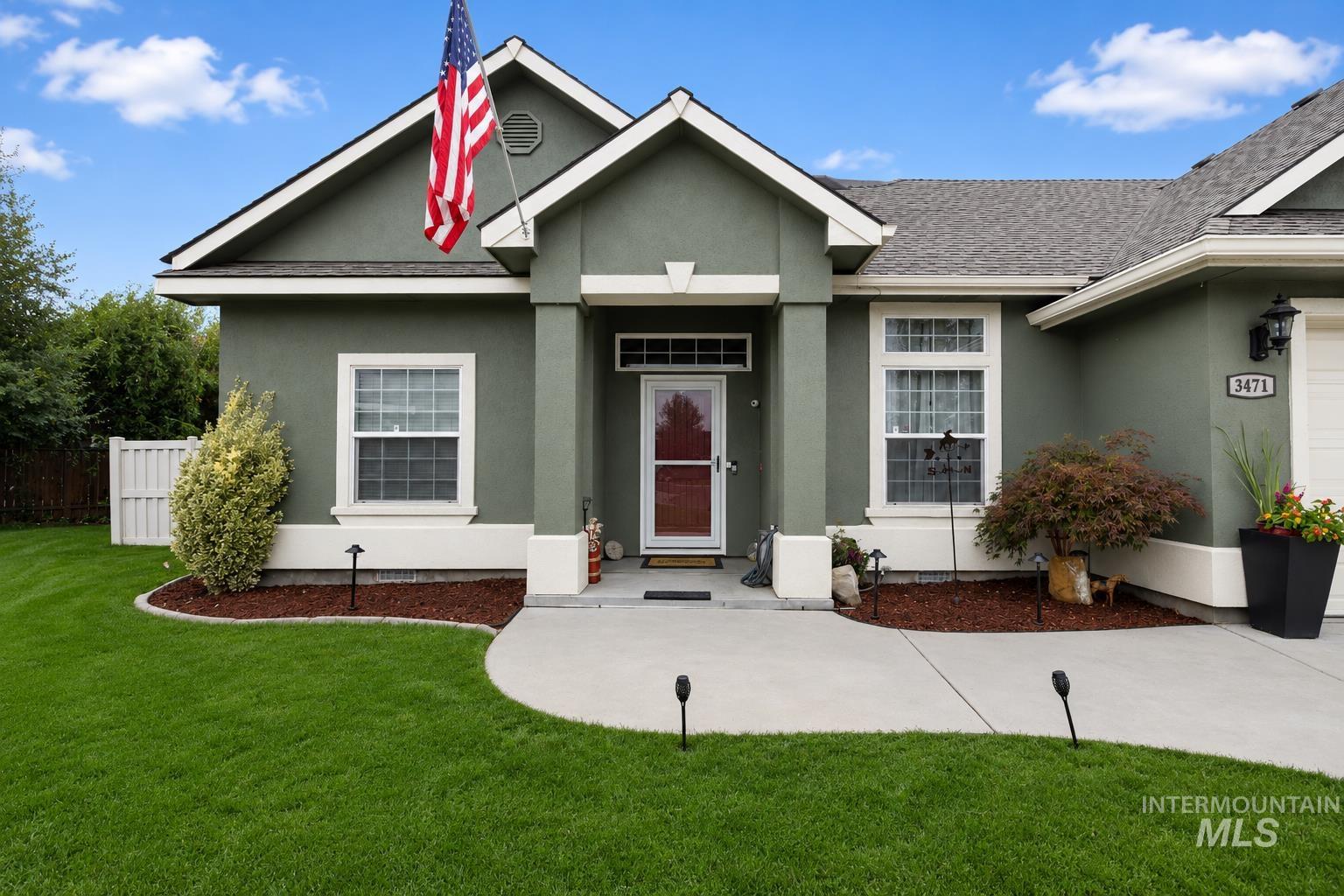 3471 E Beamer Court, Meridian, Idaho 83642, 4 Bedrooms, 3 Bathrooms, Residential For Sale, Price $649,900, 98997352
