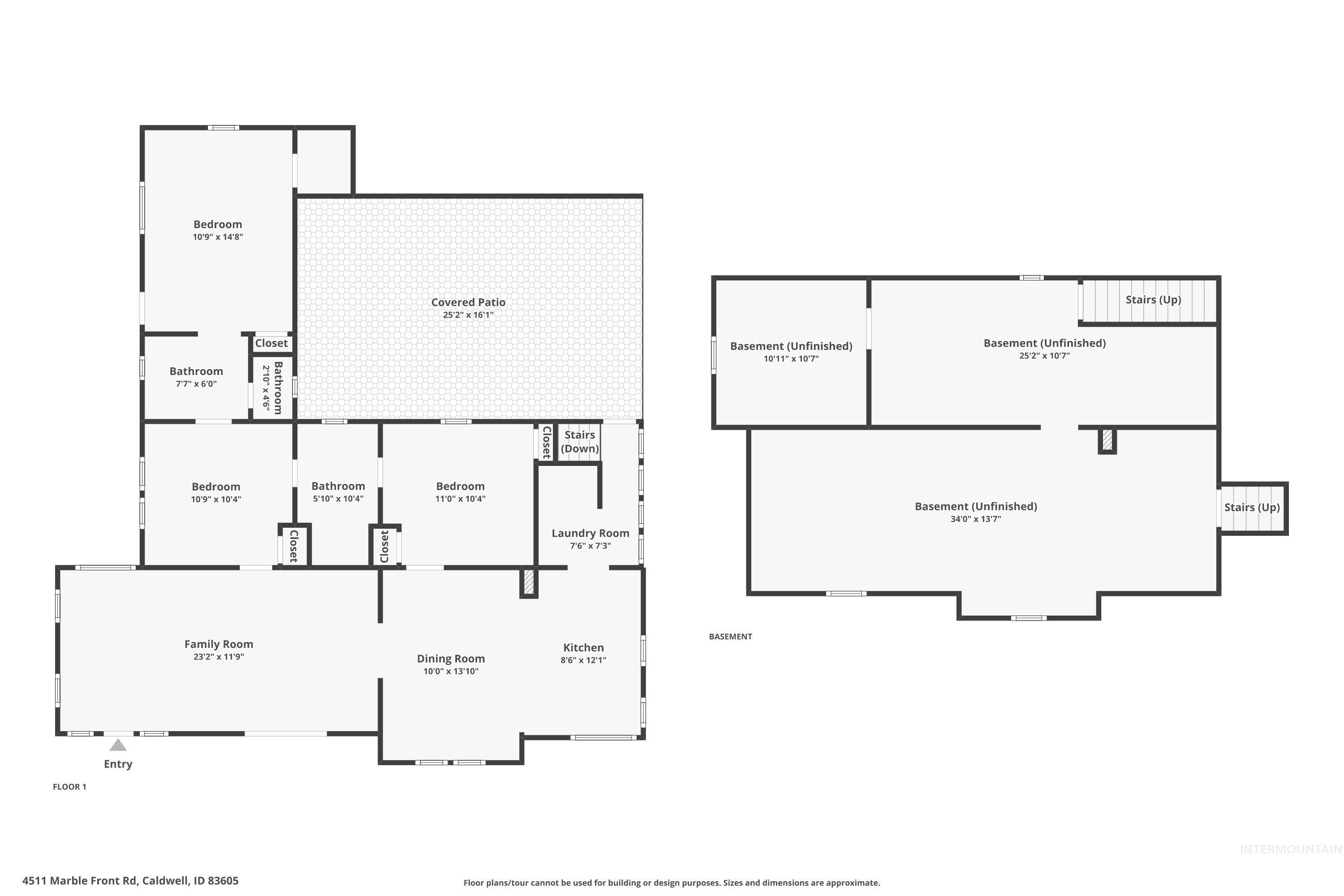4511 Marble Front Rd., Caldwell, Idaho 83605, 4 Bedrooms, 2 Bathrooms, Residential For Sale, Price $600,000, 98997364