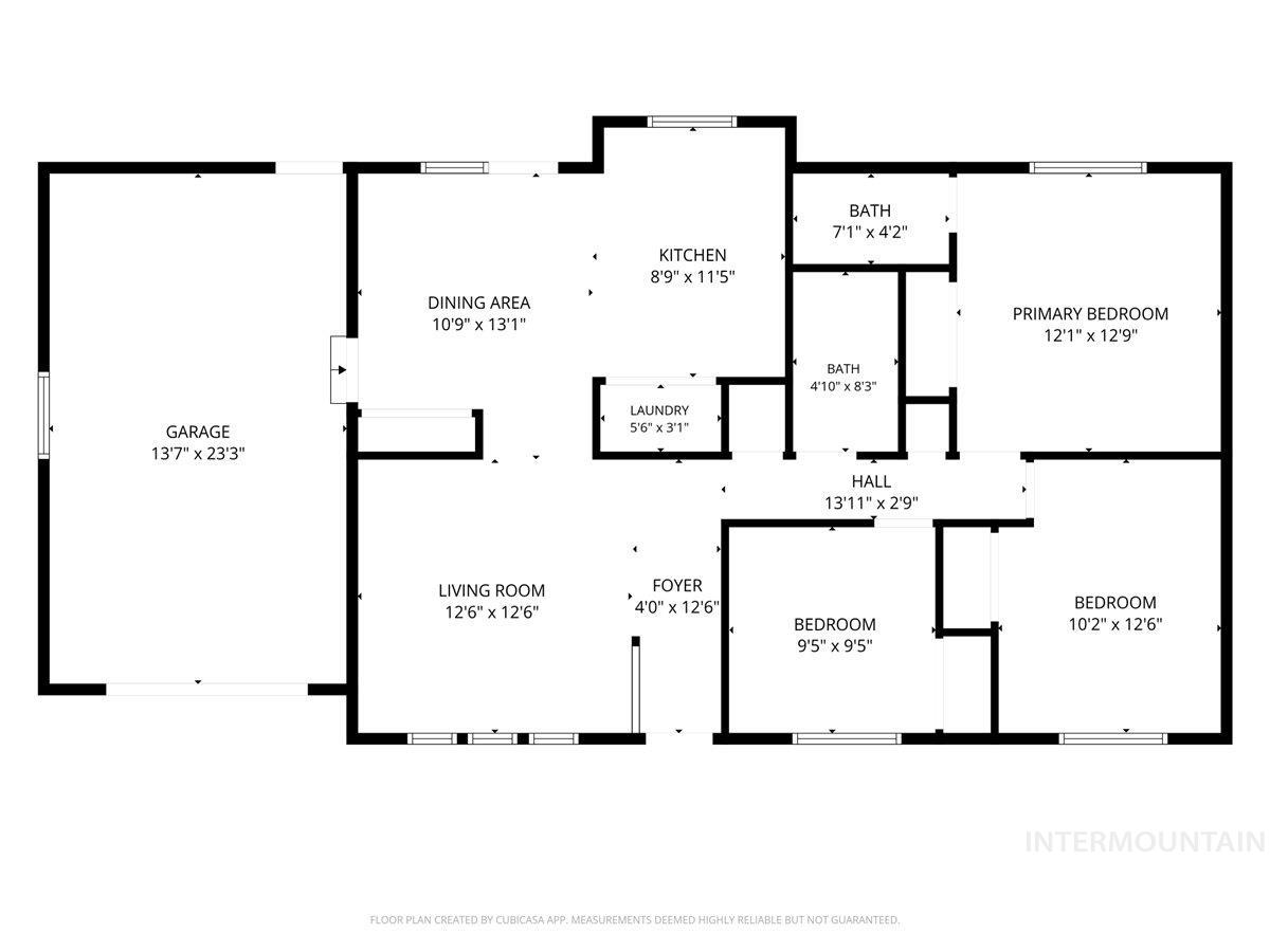 73 N Boise, Nampa, Idaho 83651, 3 Bedrooms, 1.5 Bathrooms, Residential For Sale, Price $349,900,MLS 98997405