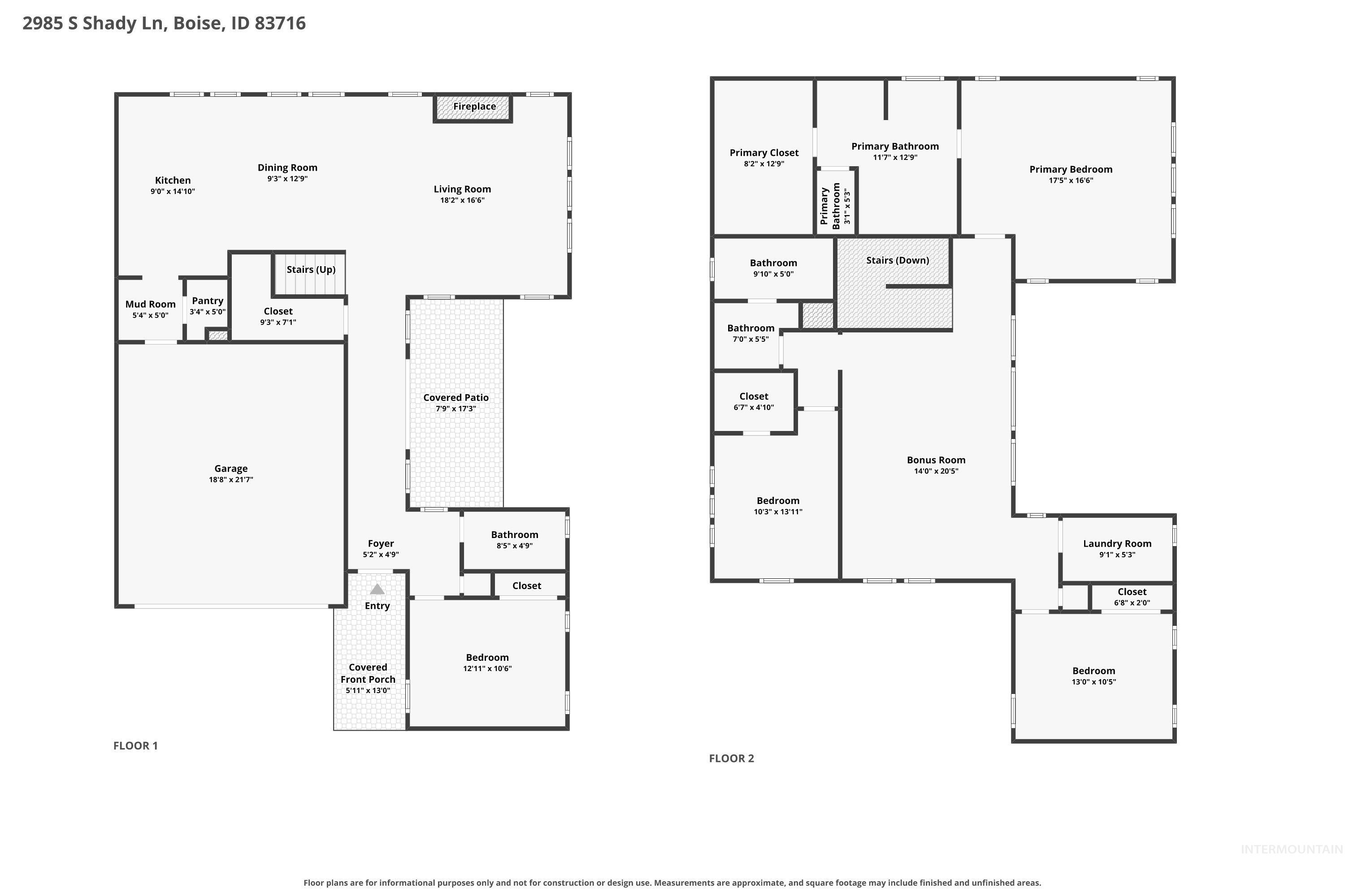 2985 S Shady Lane, Boise, Idaho 83716, 4 Bedrooms, 3 Bathrooms, Residential For Sale, Price $869,900,MLS 98997407