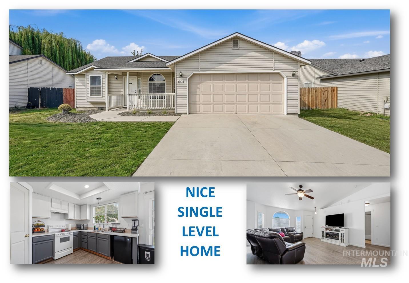 607 Laster St., Caldwell, Idaho 83607, 3 Bedrooms, 2 Bathrooms, Residential For Sale, Price $334,990,MLS 98997429