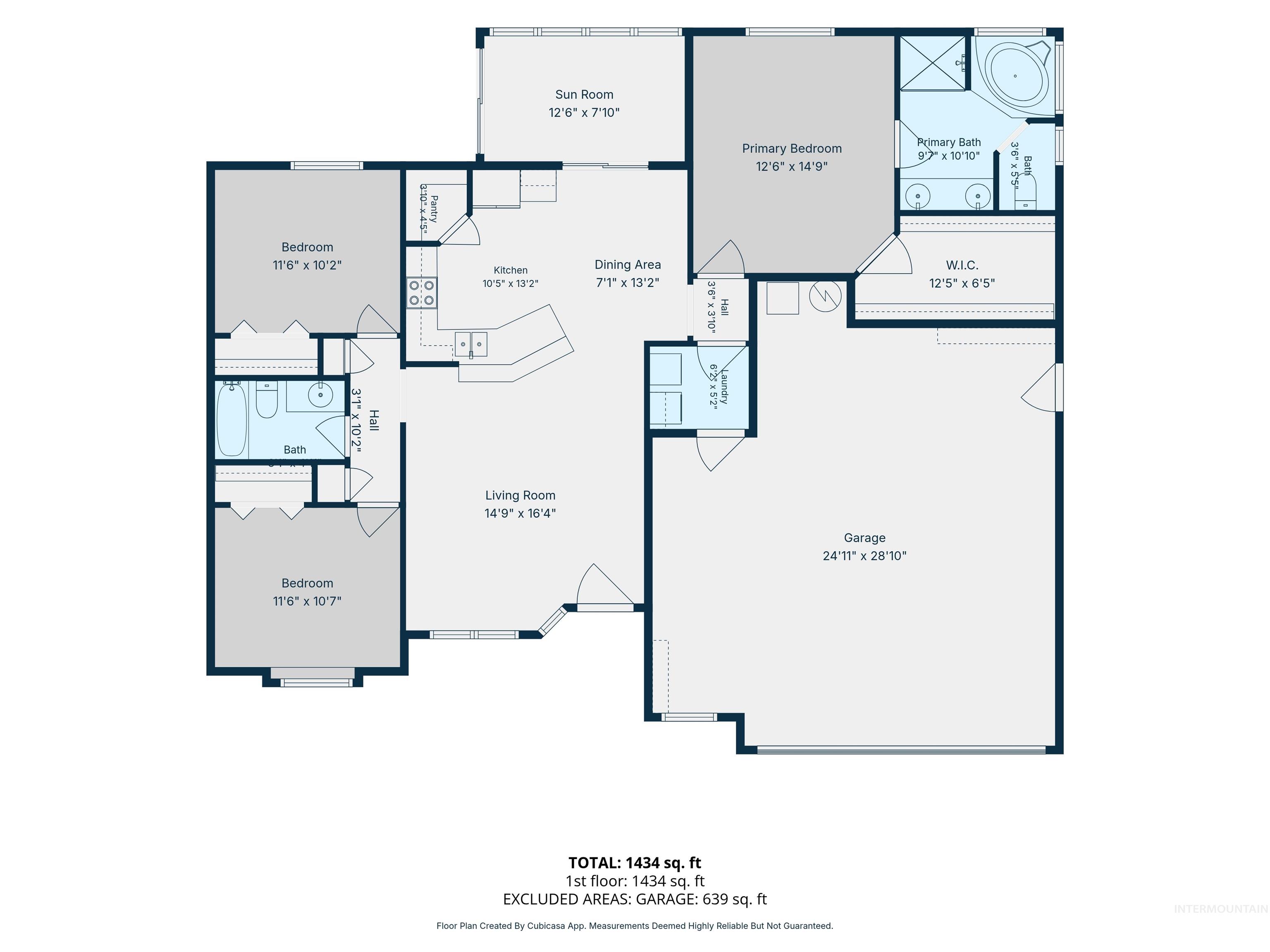 11074 W Crossbow St, Star, Idaho 83669, 3 Bedrooms, 2 Bathrooms, Residential For Sale, Price $439,900,MLS 98997431