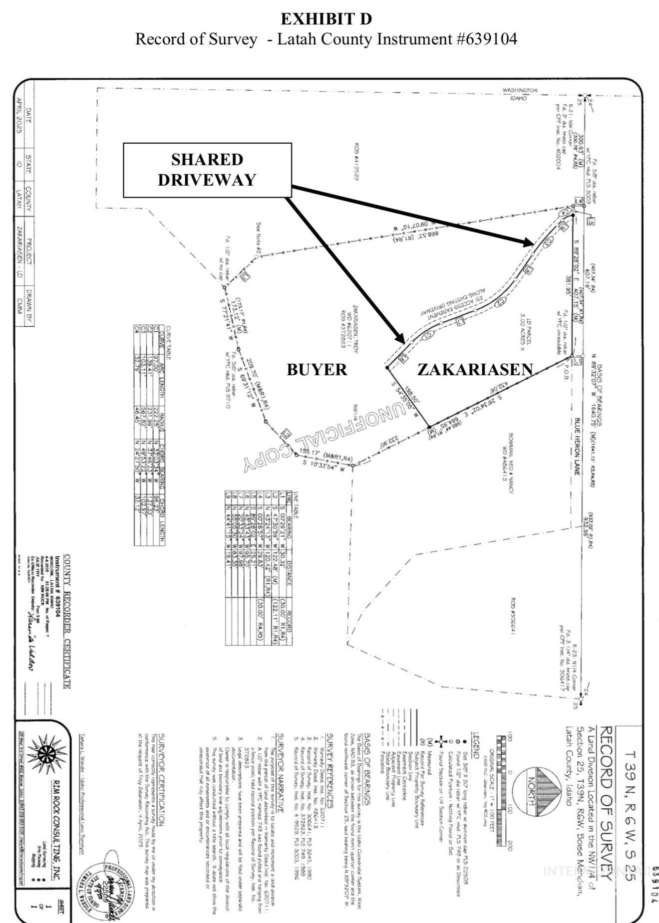TBD Blue Heron, Moscow, Idaho 83843, Land For Sale, Price $273,000, 98997453