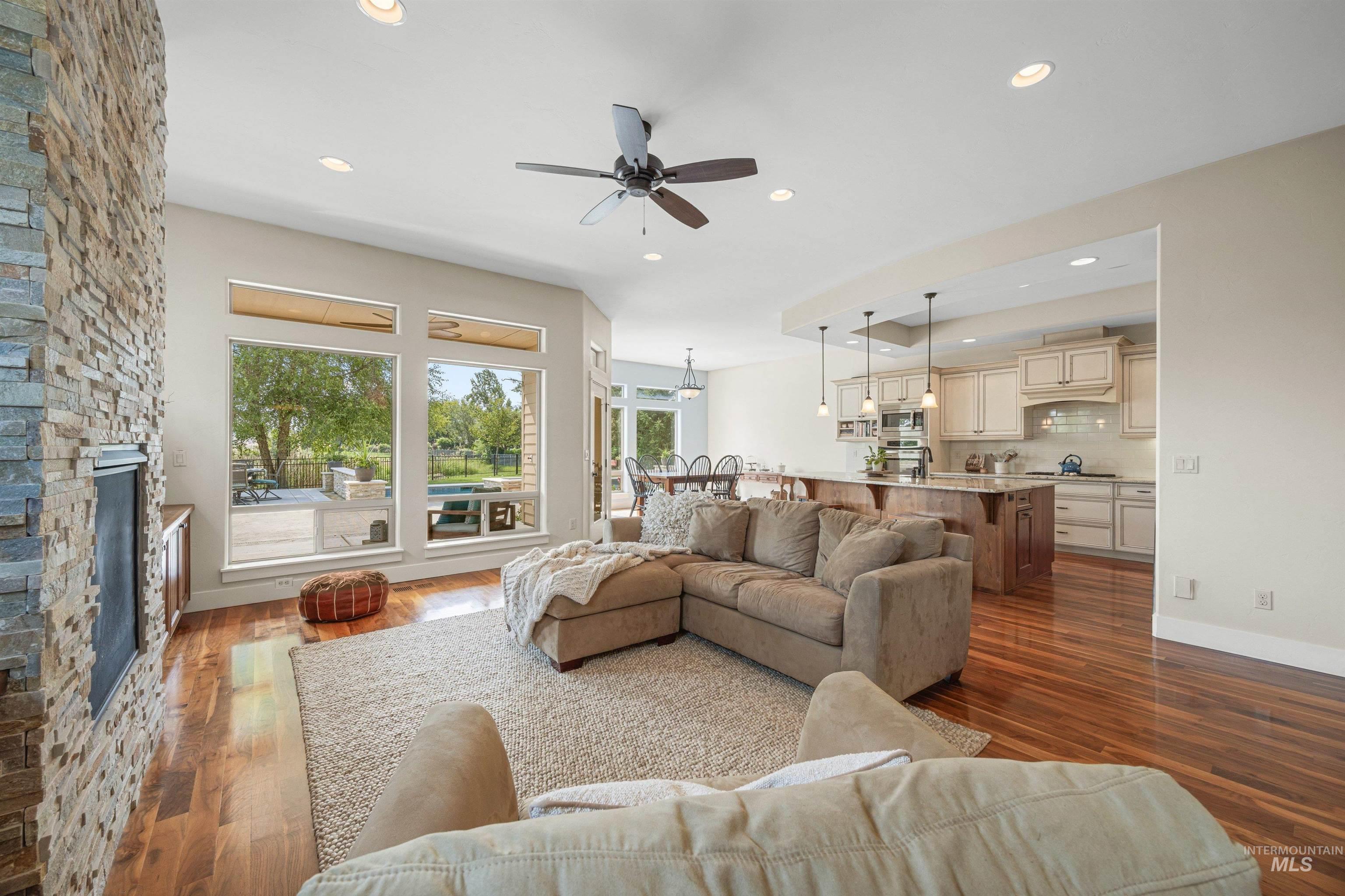 2902 S Brookwater Lane, Eagle, Idaho 83616, 4 Bedrooms, 3.5 Bathrooms, Residential For Sale, Price $1,599,999, 98997465