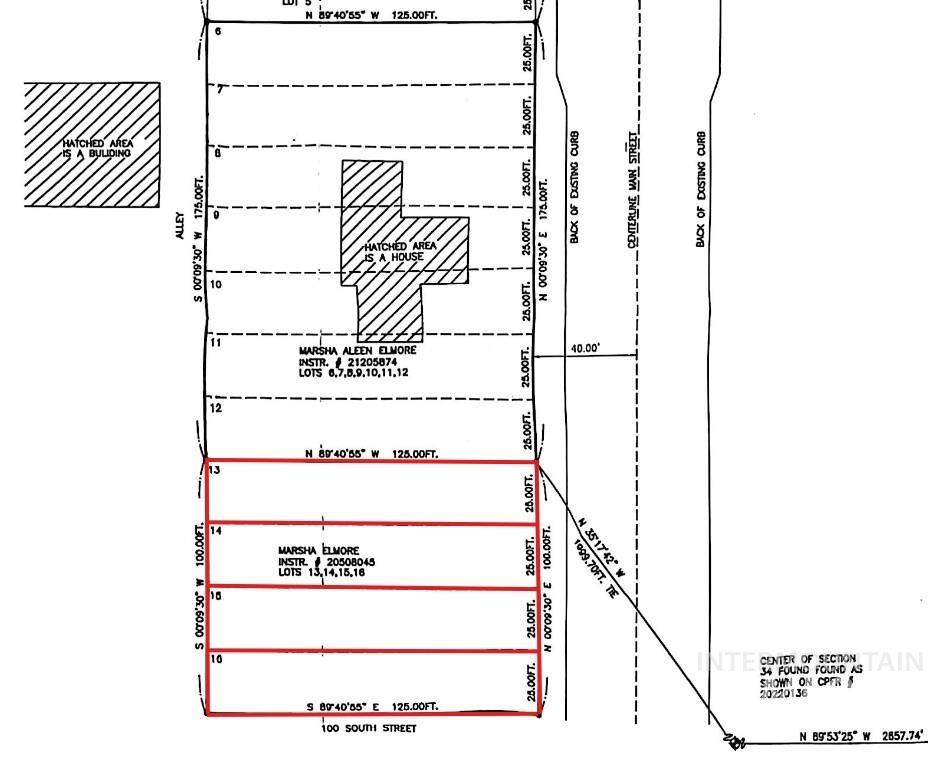 Lots 13-16 S Main St., Downey, Idaho 83234, Land For Sale, Price $70,000, 98997539