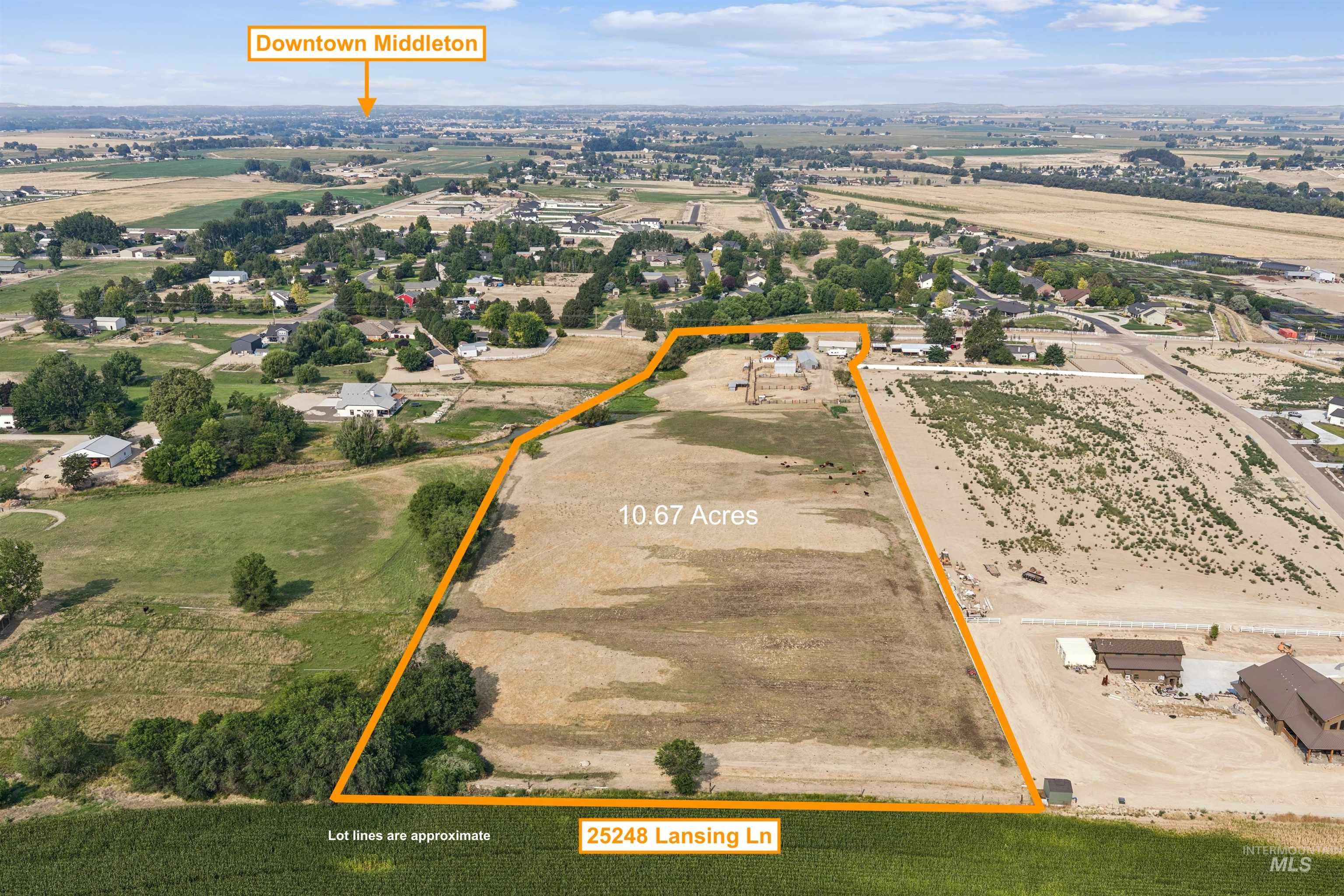 25248 Lansing Lane, Middleton, Idaho 83644, Land For Sale, Price $1,700,000, 98997544