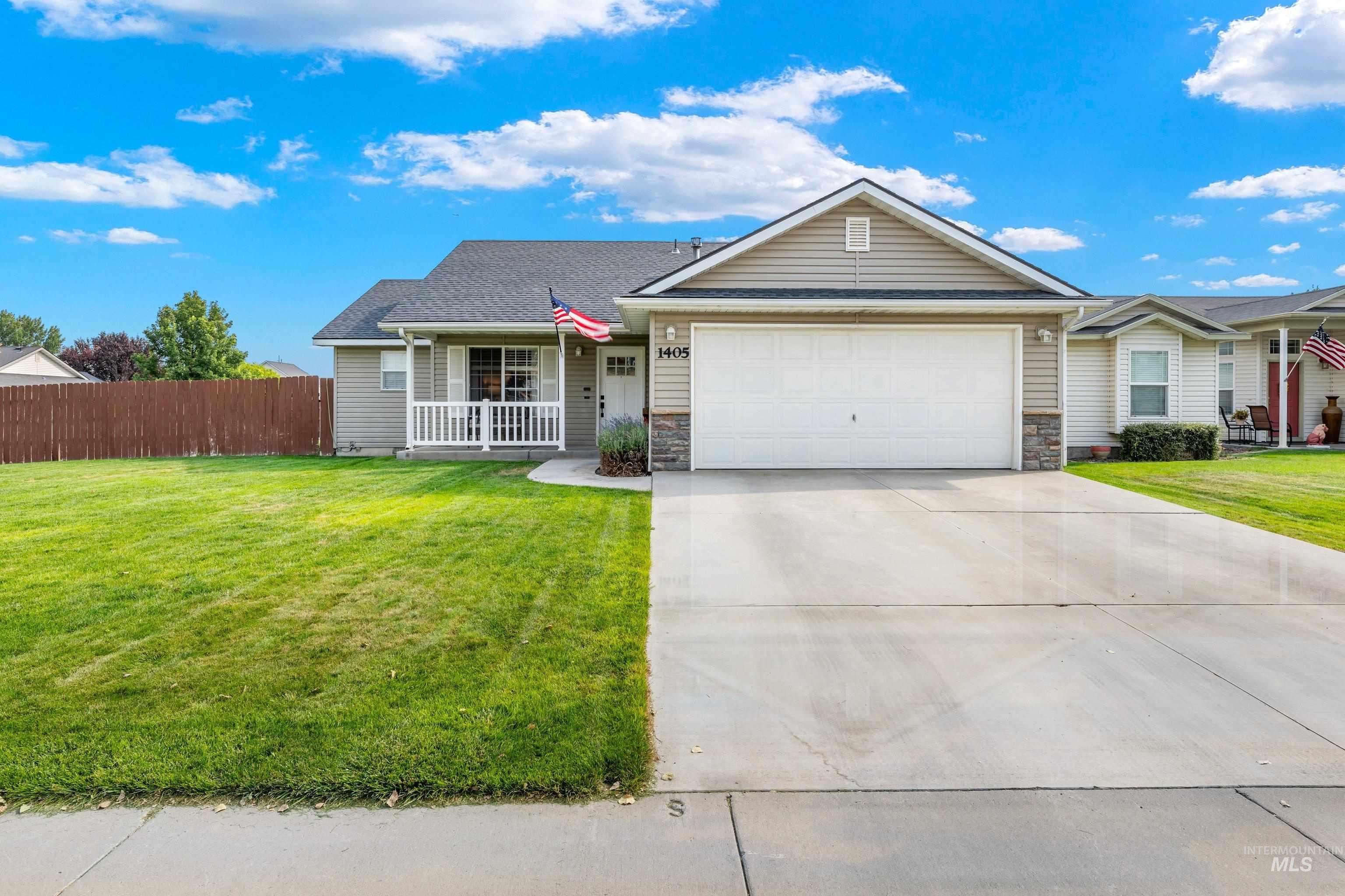 1405 W Meffan Avenue, Nampa, Idaho 83651, 3 Bedrooms, 2 Bathrooms, Residential For Sale, Price $380,000,MLS 98997546