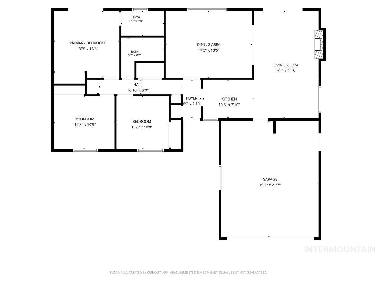 3388 N Buckboard Way, Boise, Idaho 83713, 3 Bedrooms, 2 Bathrooms, Residential For Sale, Price $395,000, 98997572