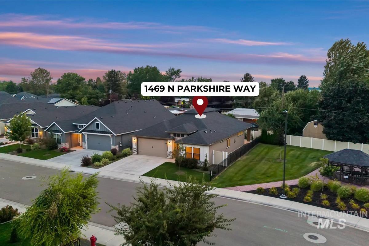 1469 N Parkshire Way, Meridian, Idaho 83642, 3 Bedrooms, 2 Bathrooms, Residential For Sale, Price $579,900, 98997588
