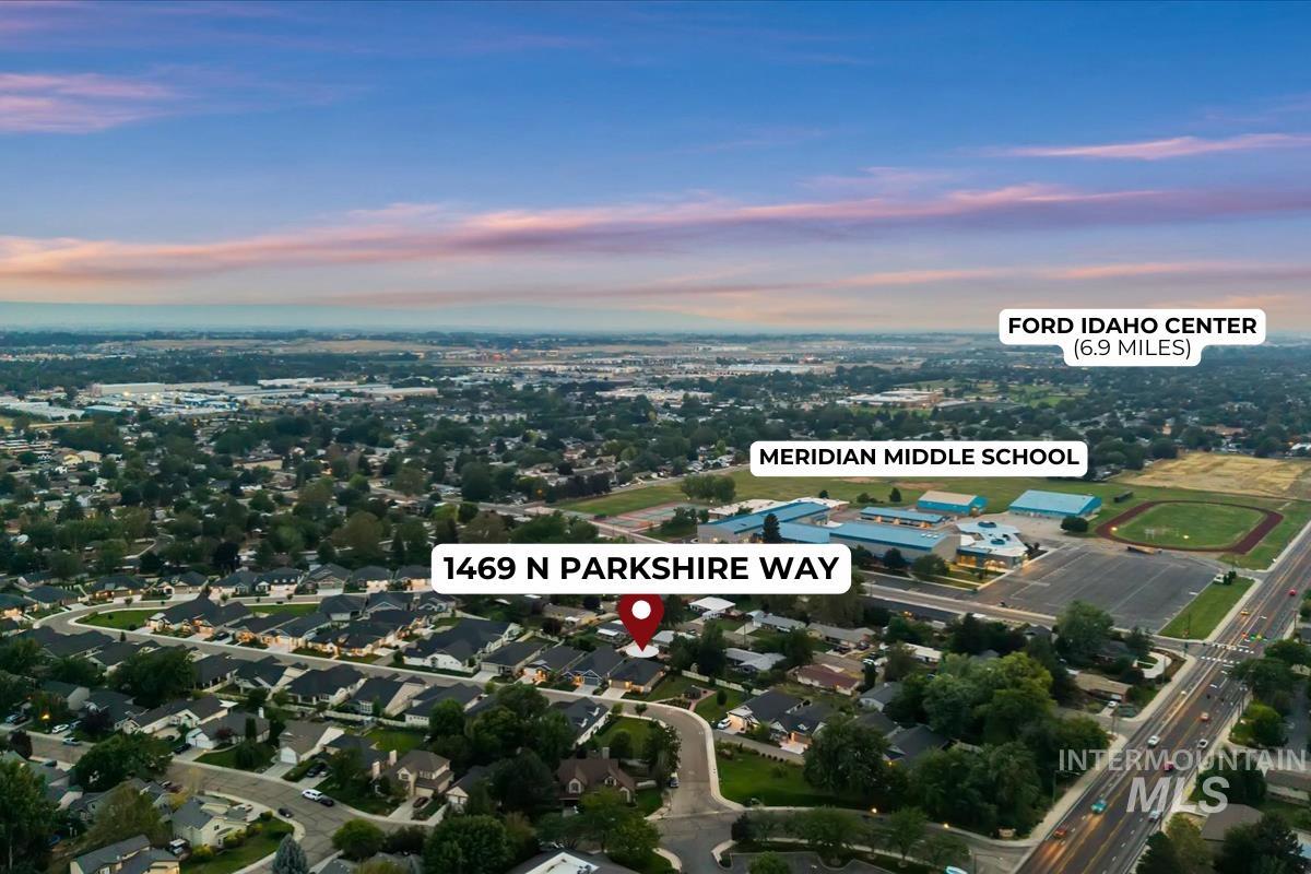 1469 N Parkshire Way, Meridian, Idaho 83642, 3 Bedrooms, 2 Bathrooms, Residential For Sale, Price $579,900, 98997588