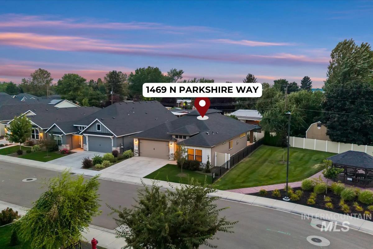 1469 N Parkshire Way, Meridian, Idaho 83642, 3 Bedrooms, 2 Bathrooms, Residential For Sale, Price $579,900, 98997588