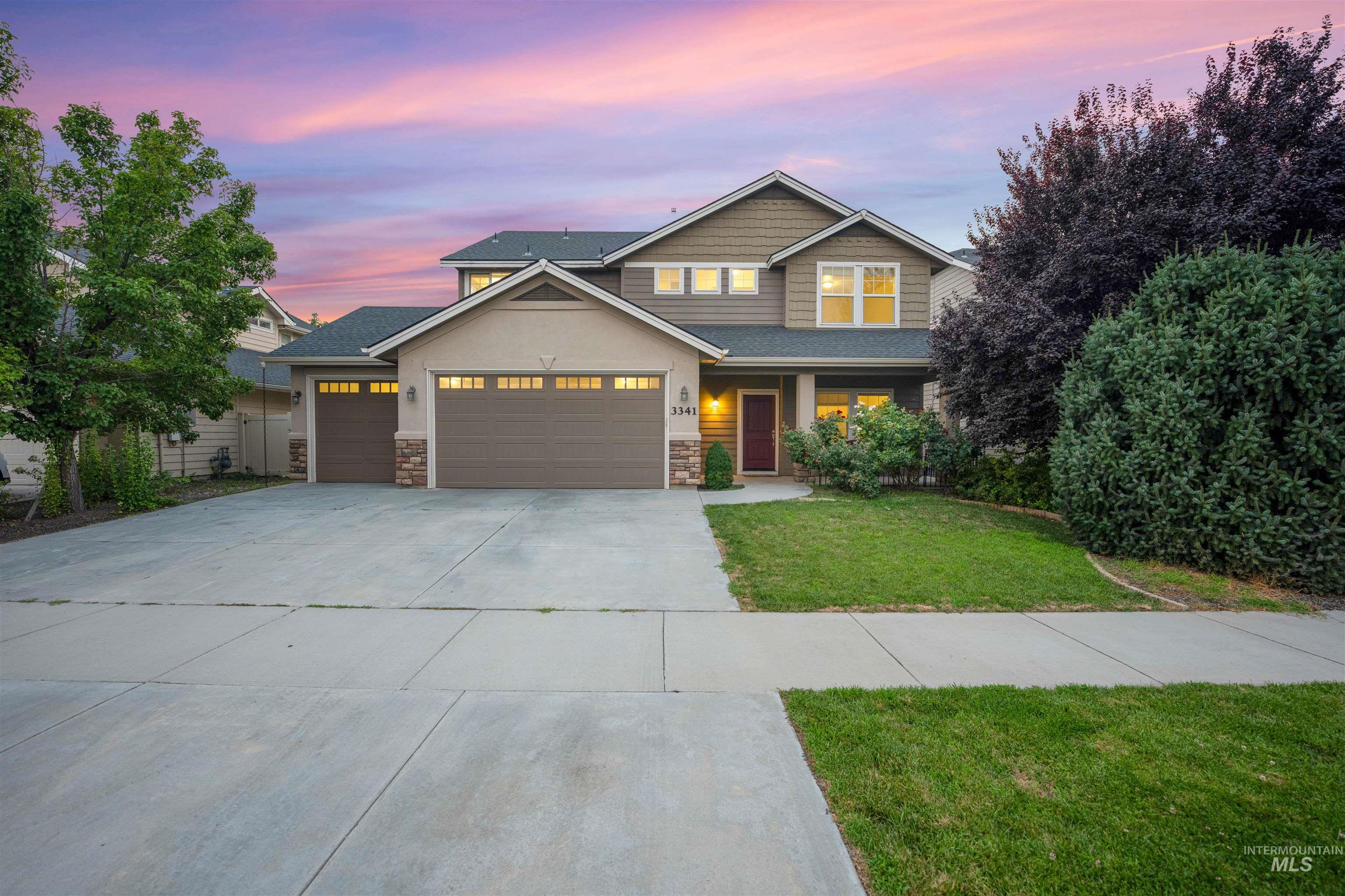 3341 S Arno Ave, Meridian, Idaho 83642, 4 Bedrooms, 2.5 Bathrooms, Residential For Sale, Price $567,700,MLS 98997729