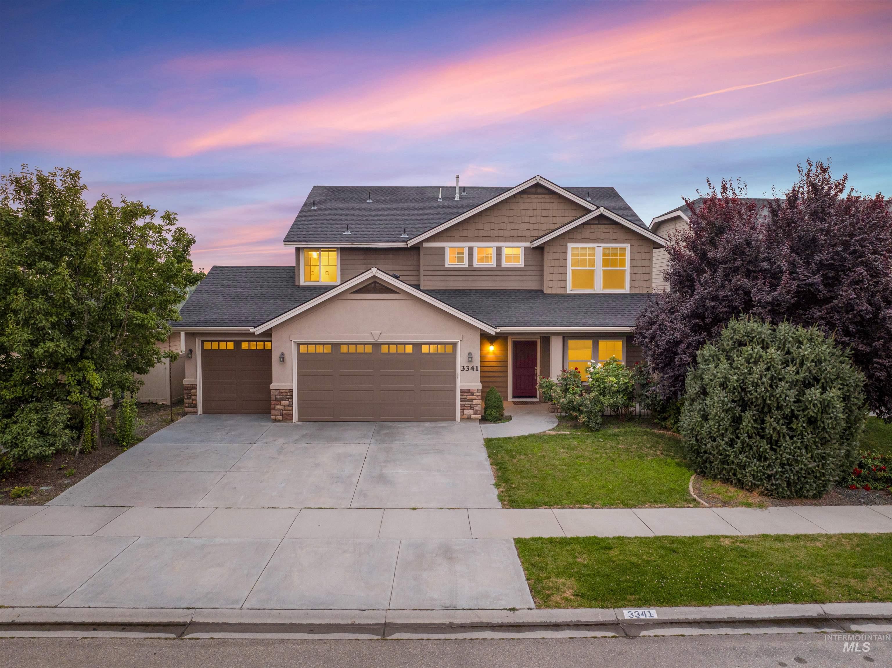3341 S Arno Ave, Meridian, Idaho 83642, 4 Bedrooms, 2.5 Bathrooms, Residential For Sale, Price $567,700,MLS 98997729