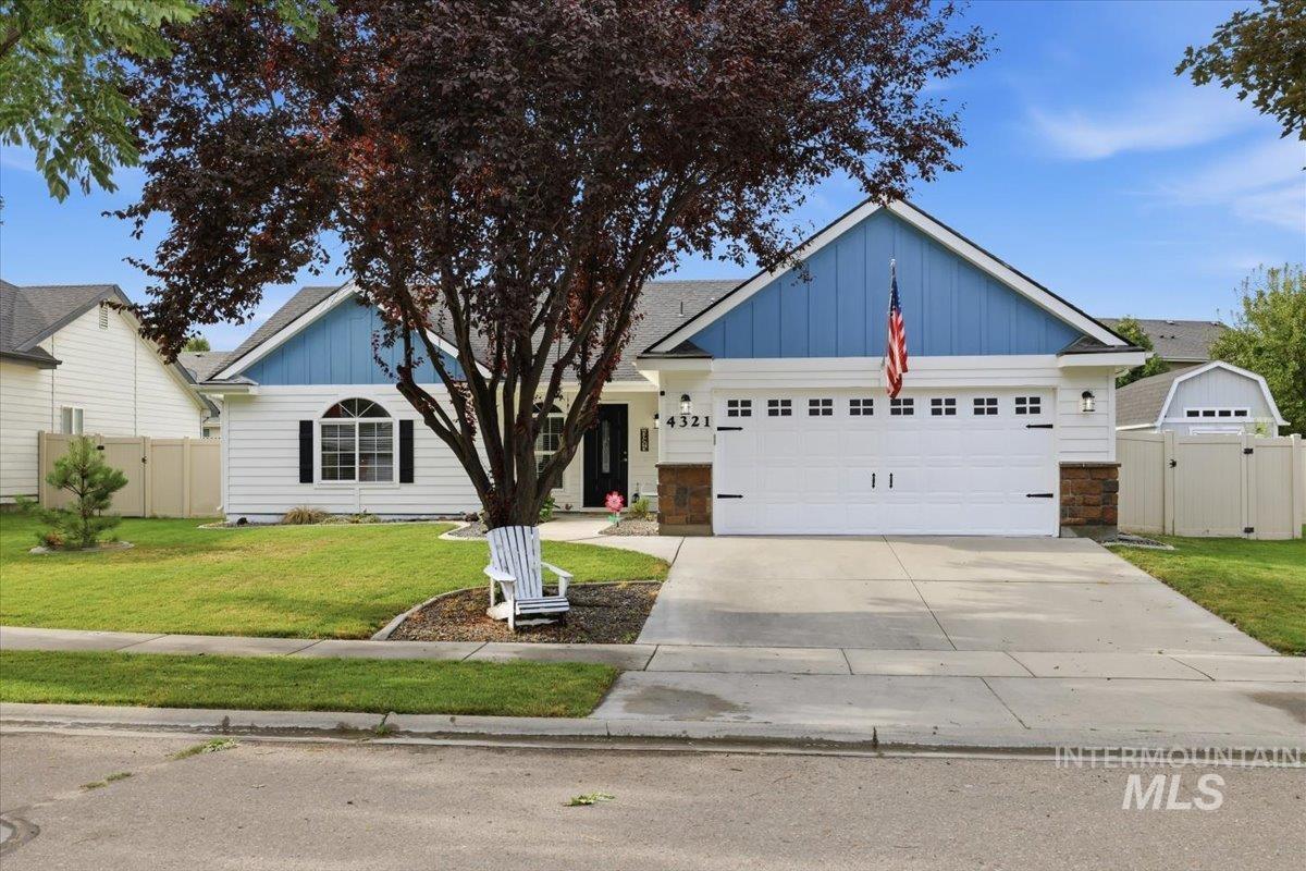 4321 E Tuscany Ave, Nampa, Idaho 83686, 4 Bedrooms, 2 Bathrooms, Residential For Sale, Price $410,900,MLS 98997739