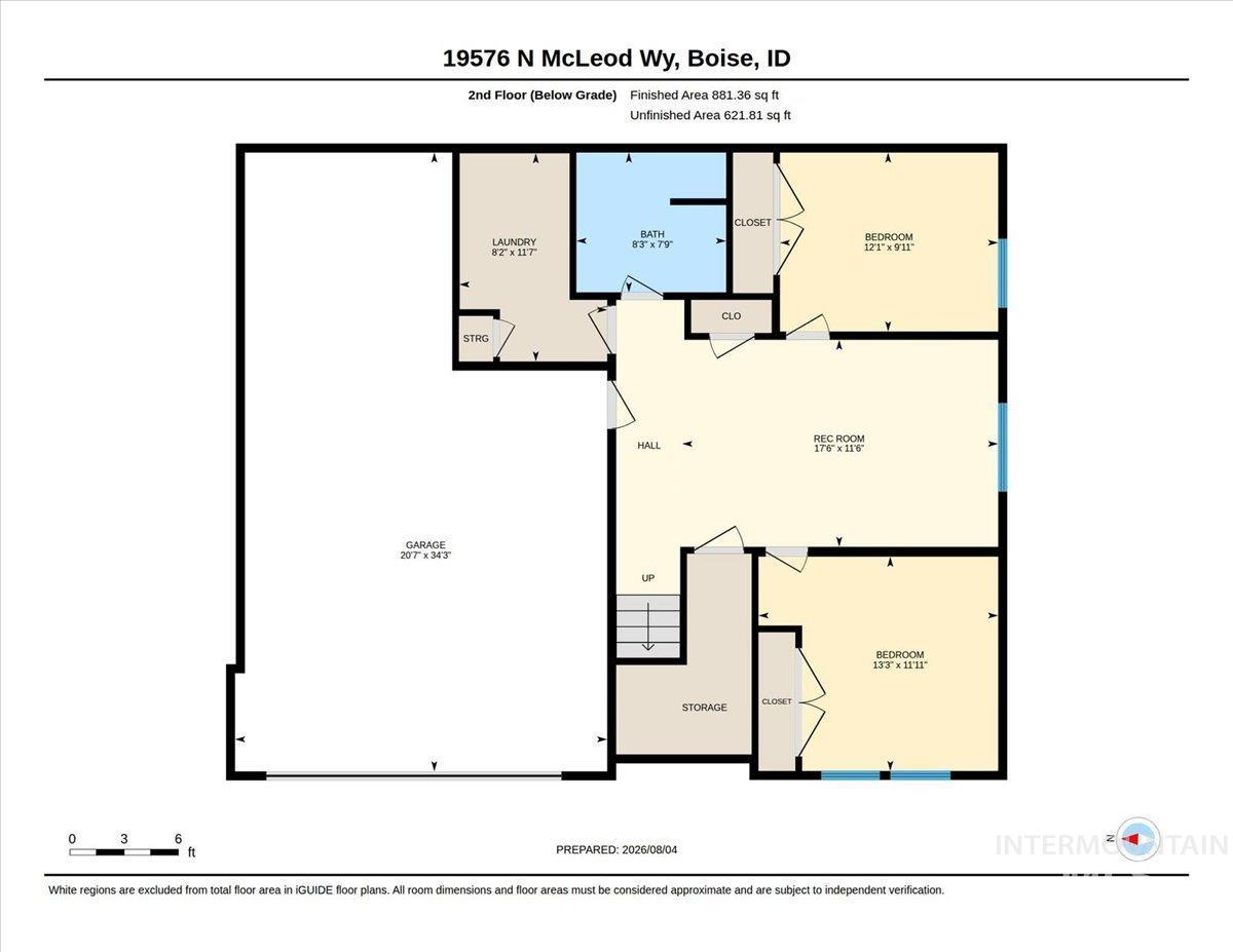 19576 N McLeod Way, Eagle, Idaho 83714, 4 Bedrooms, 2.5 Bathrooms, Residential For Sale, Price $669,500, 98997982