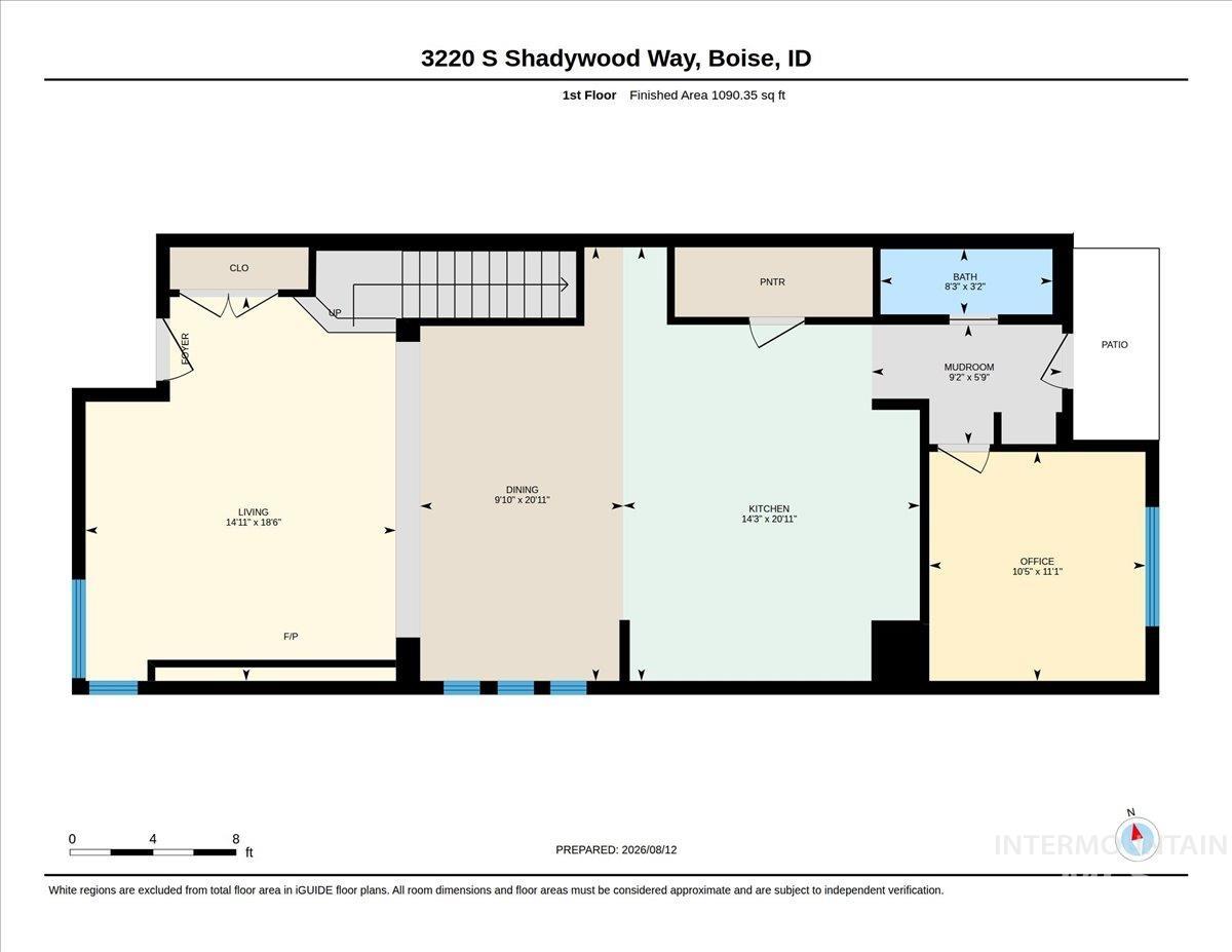 3220 S Shadywood Way, Boise, Idaho 83716, 3 Bedrooms, 2.5 Bathrooms, Residential For Sale, Price $709,500,MLS 98997986