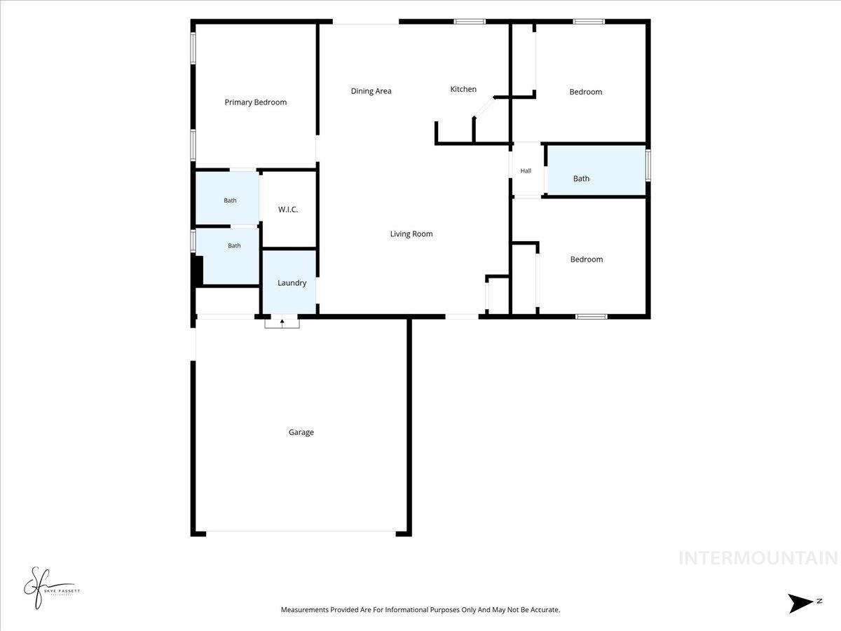 615 Garnet St., Twin Falls, Idaho 83301, 3 Bedrooms, 2 Bathrooms, Residential For Sale, Price $354,900,MLS 98998012