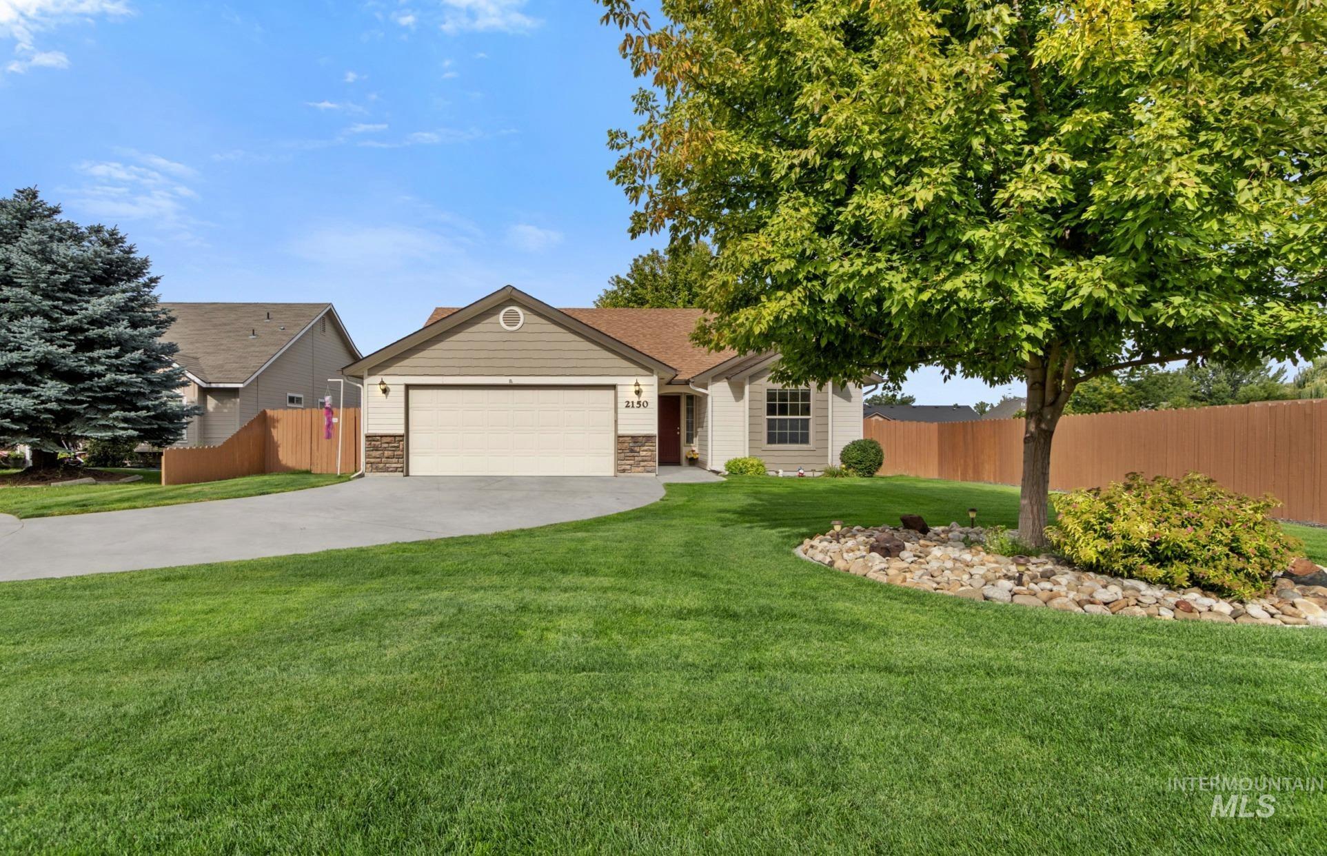 2150 W Stonefly Pl, Nampa, Idaho 83651, 3 Bedrooms, 2 Bathrooms, Residential For Sale, Price $390,000, 98998017