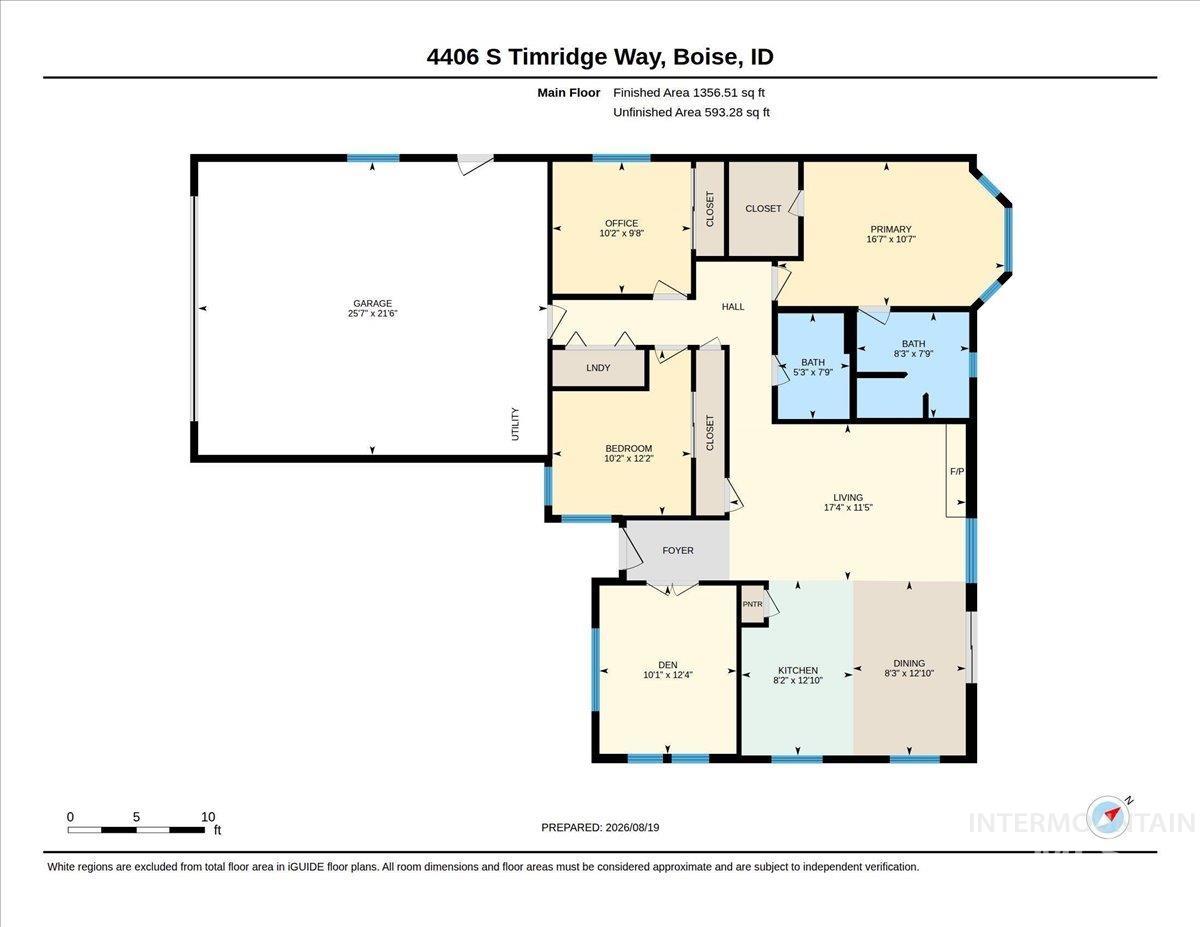 4406 S Timridge Way, Boise, Idaho 83716, 3 Bedrooms, 2 Bathrooms, Residential For Sale, Price $510,000,MLS 98998078