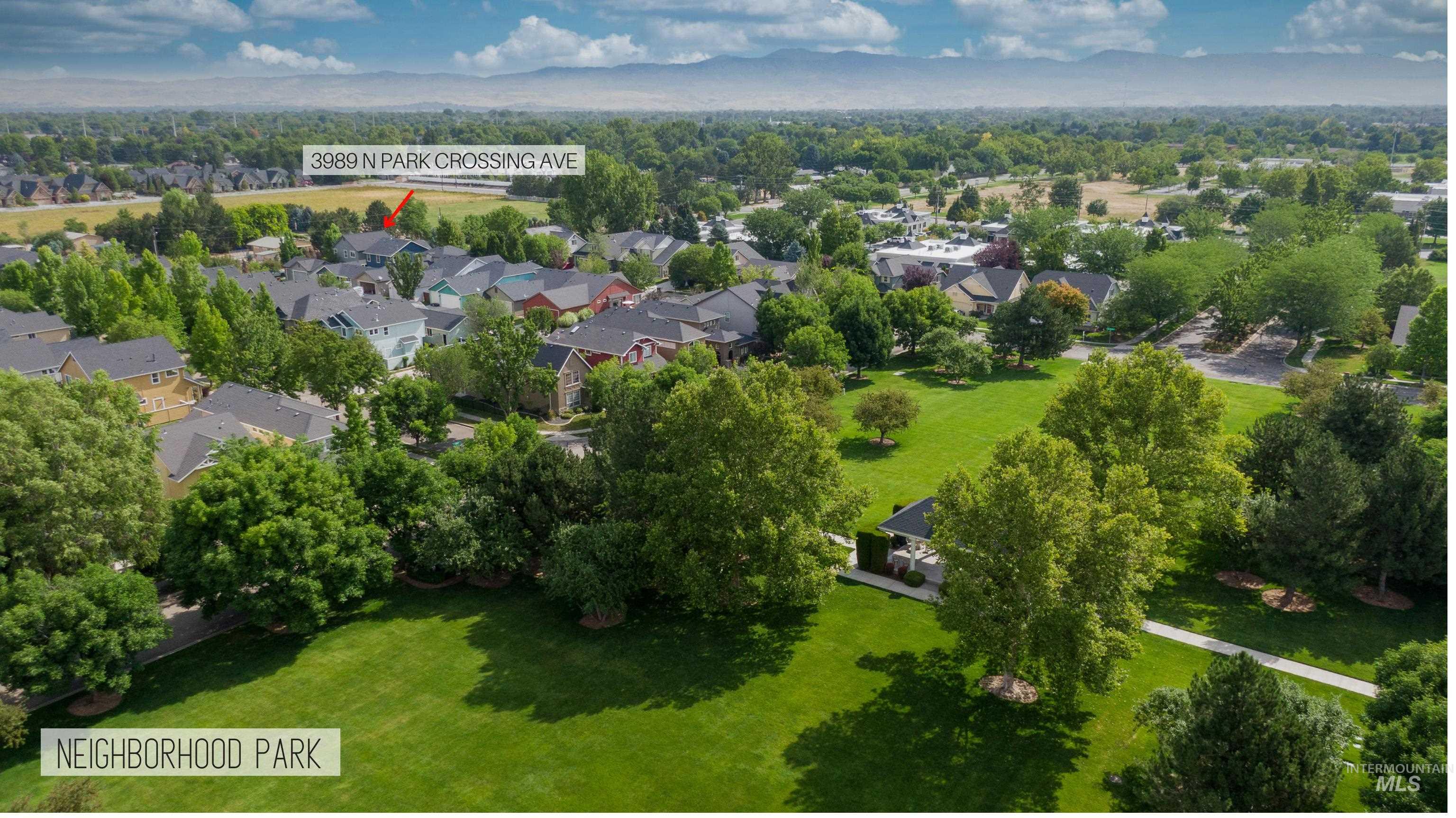 3989 N Park Crossing Ave, Meridian, Idaho 83646, 3 Bedrooms, 2.5 Bathrooms, Residential For Sale, Price $494,900,MLS 98998081