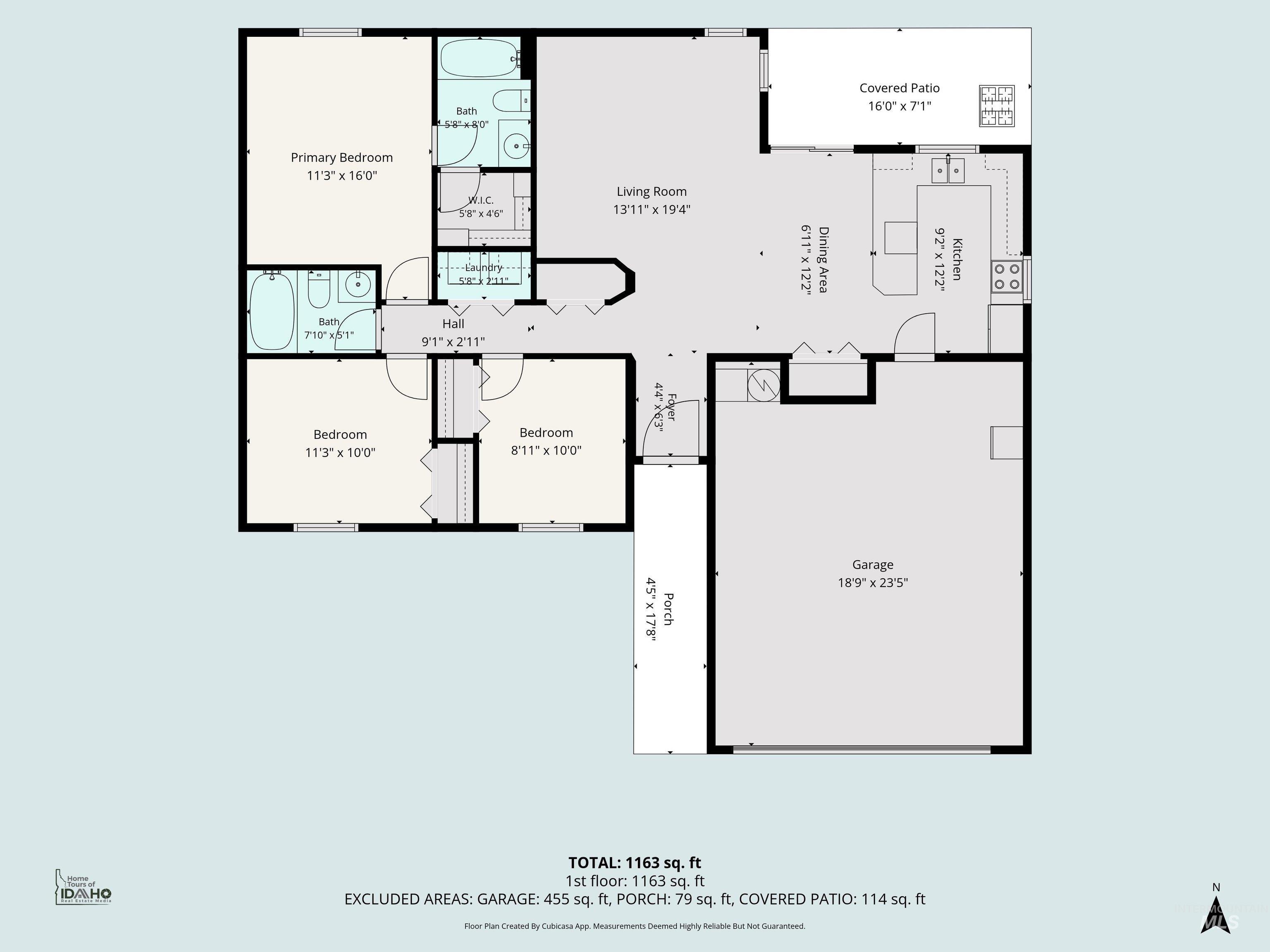 2808 Fox Place, Nampa, Idaho 83687, 3 Bedrooms, 2 Bathrooms, Residential For Sale, Price $355,000,MLS 98998113