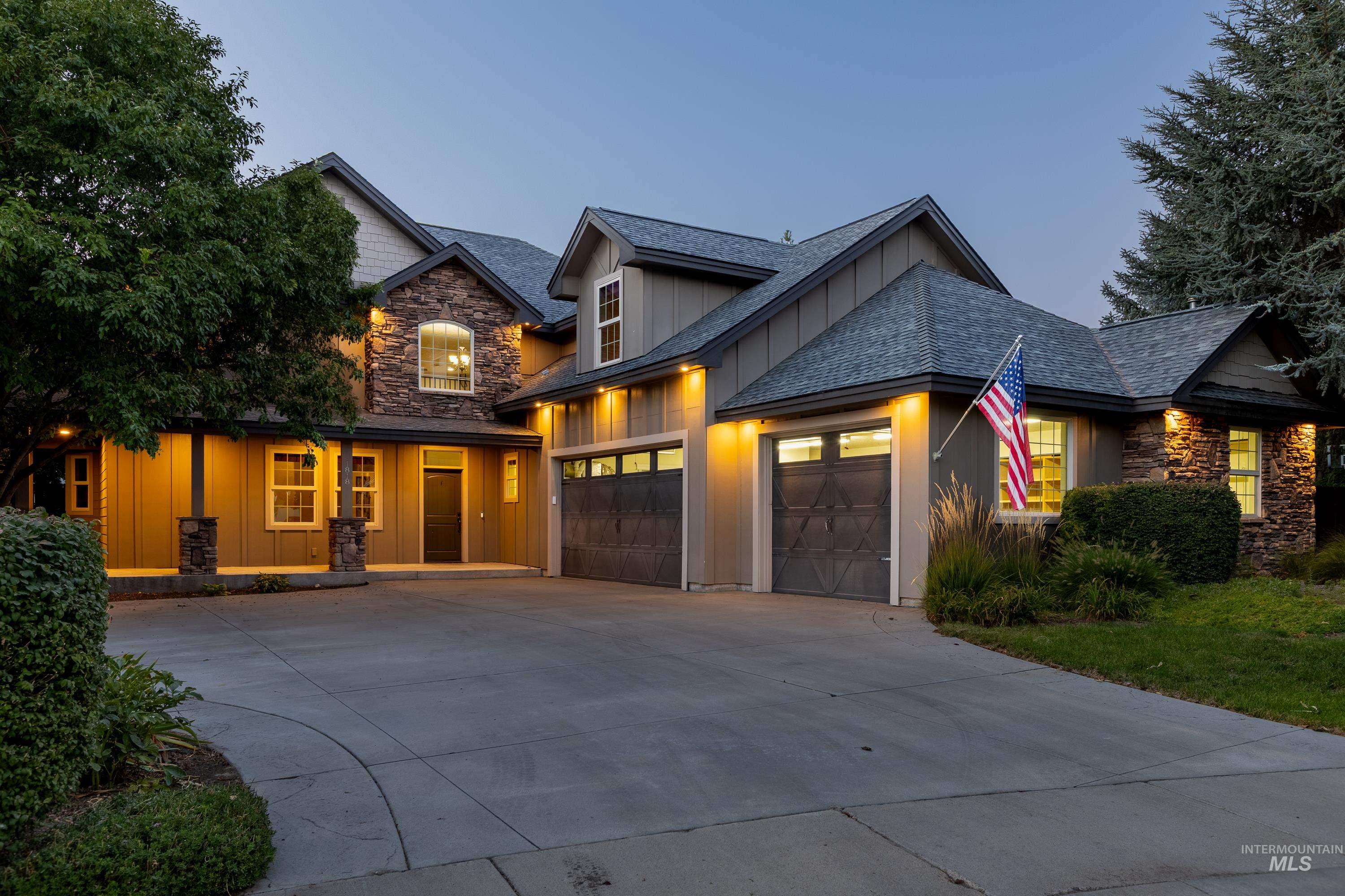 1818 W Silver Creek Court, Nampa, Idaho 83686, 4 Bedrooms, 3.5 Bathrooms, Residential For Sale, Price $680,000,MLS 98998425