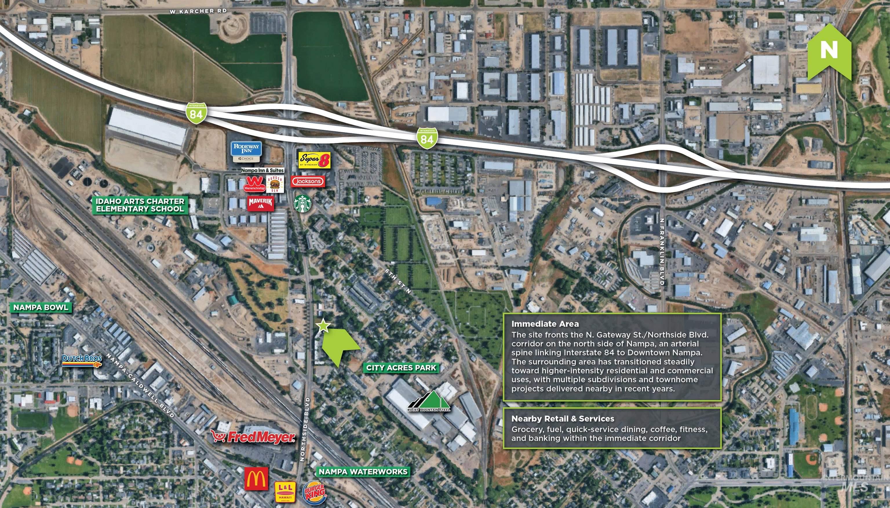 341 N Gateway, Nampa, Idaho 83687, Land For Sale, Price $7,350,000,MLS 98998445