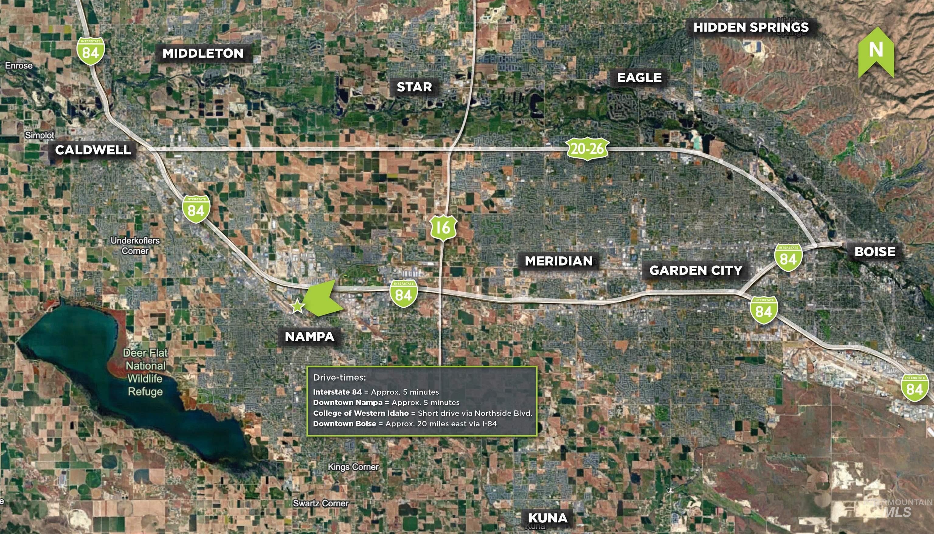 341 N Gateway, Nampa, Idaho 83687, Land For Sale, Price $7,350,000,MLS 98998445