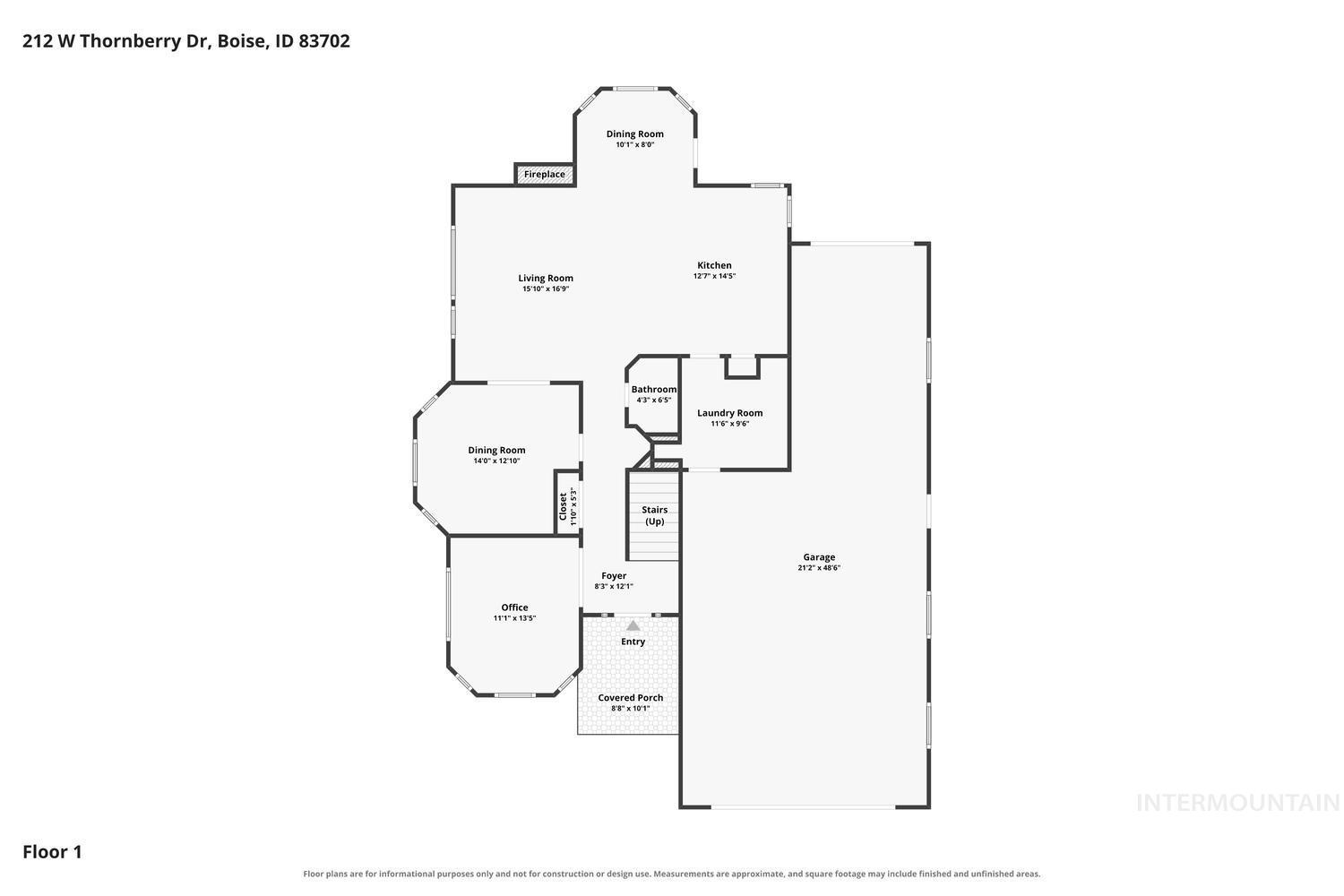 212 W Thornberry, Boise, Idaho 83702, 3 Bedrooms, 2.5 Bathrooms, Residential For Sale, Price $1,250,000, 98998465