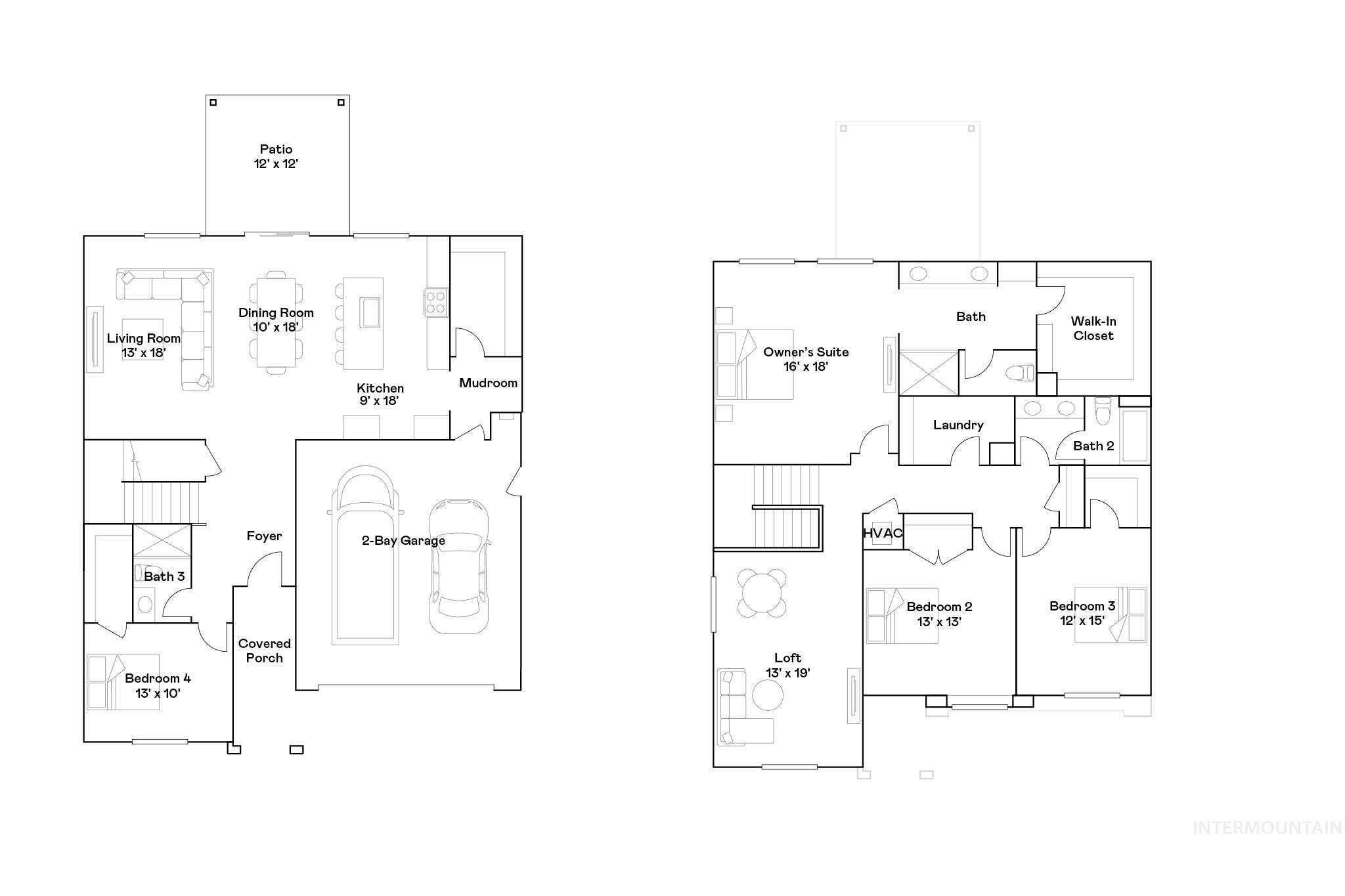9003 W Happy Day Dr, Meridian, Idaho 83646, 4 Bedrooms, 3 Bathrooms, Residential For Sale, Price $547,900,MLS 98998561