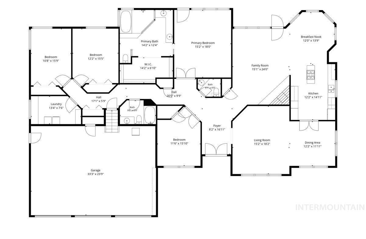 3324 E Boulder Heights Dr, Boise, Idaho 83712, 4 Bedrooms, 2.5 Bathrooms, Residential For Sale, Price $964,400,MLS 98998566
