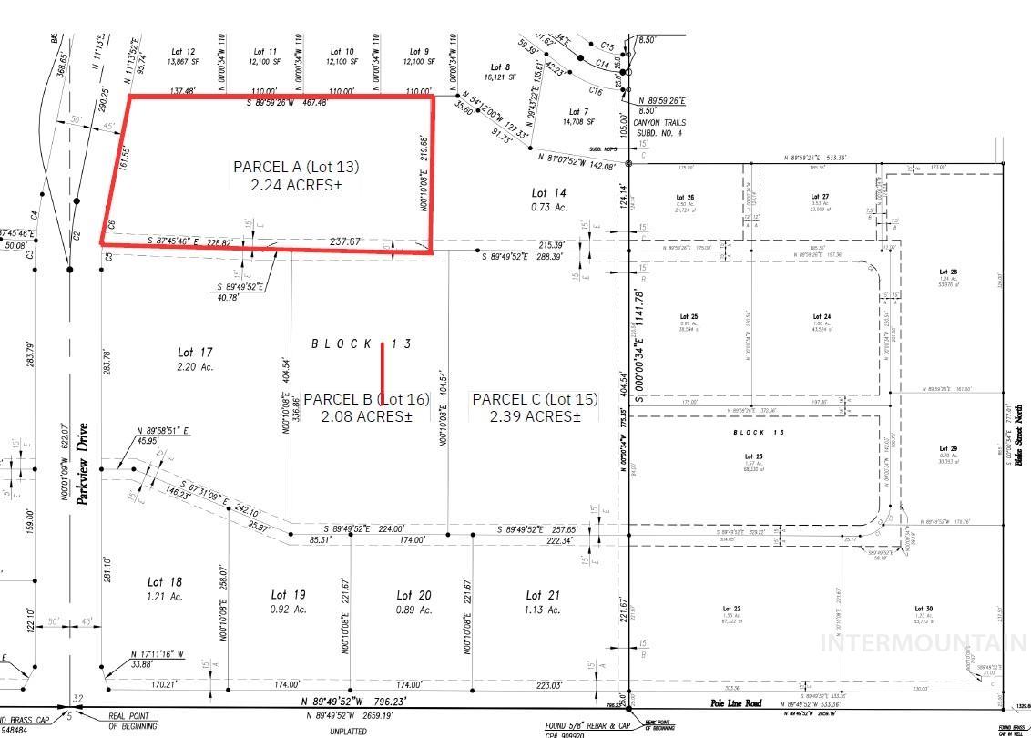 498 Park View Loop, Twin Falls, Idaho 83301, Land For Sale, Price $1,463,616,MLS 98998603