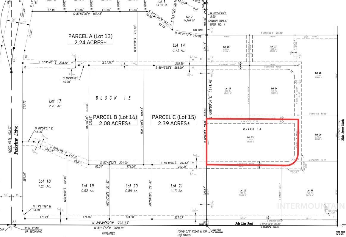 435 Park View Loop, Twin Falls, Idaho 83301, Land For Sale, Price $956,620,MLS 98998604