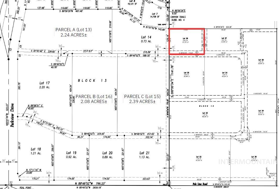 474 Park View Loop, Twin Falls, Idaho 83301, Land For Sale, Price $260,688,MLS 98998605