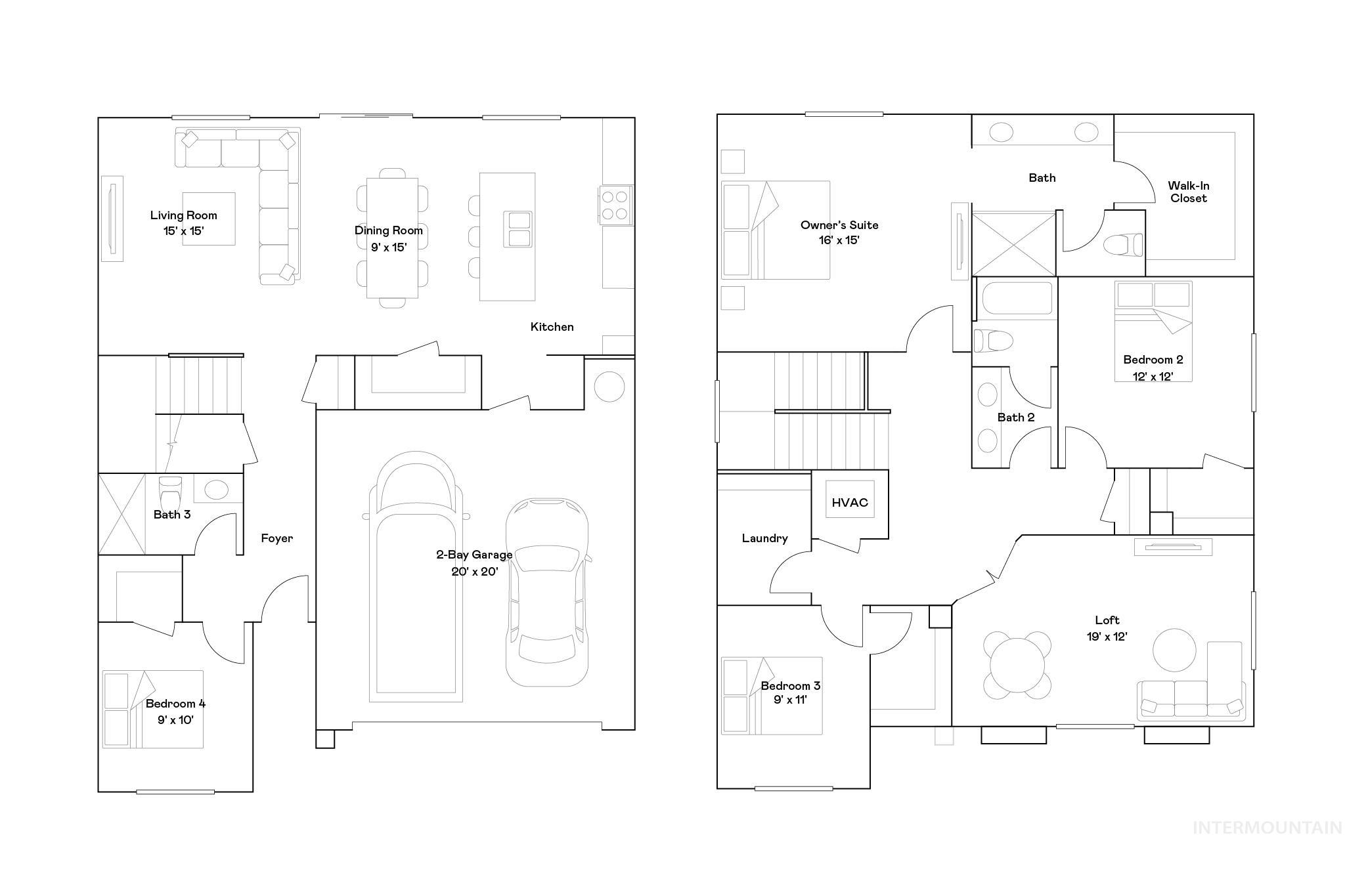 2619 Fall Line St, Caldwell, Idaho 83605, 4 Bedrooms, 3 Bathrooms, Residential For Sale, Price $425,900, 98998706