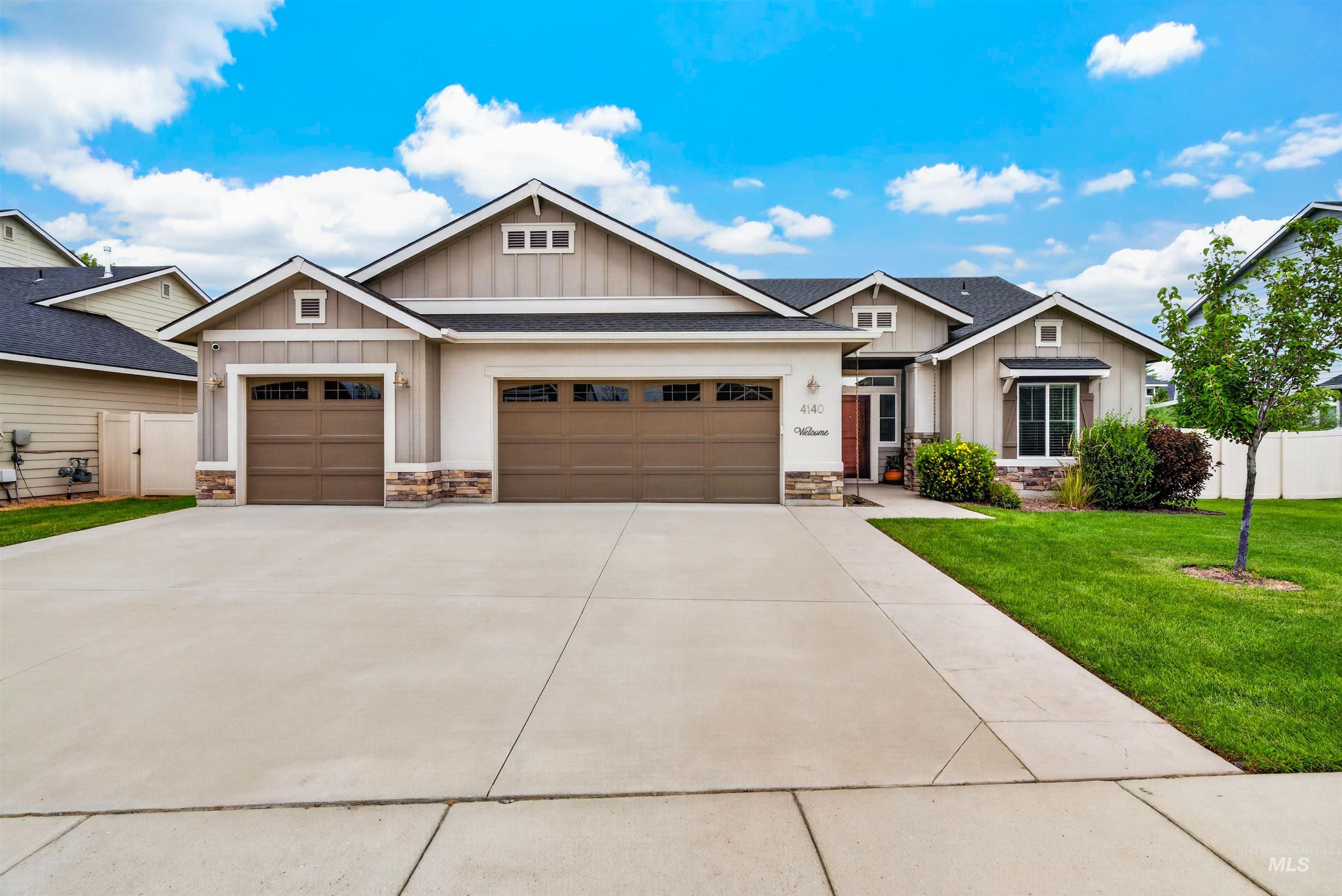 4140 W Stone House, Eagle, Idaho 83616, 3 Bedrooms, 2 Bathrooms, Residential For Sale, Price $595,000,MLS 98998730