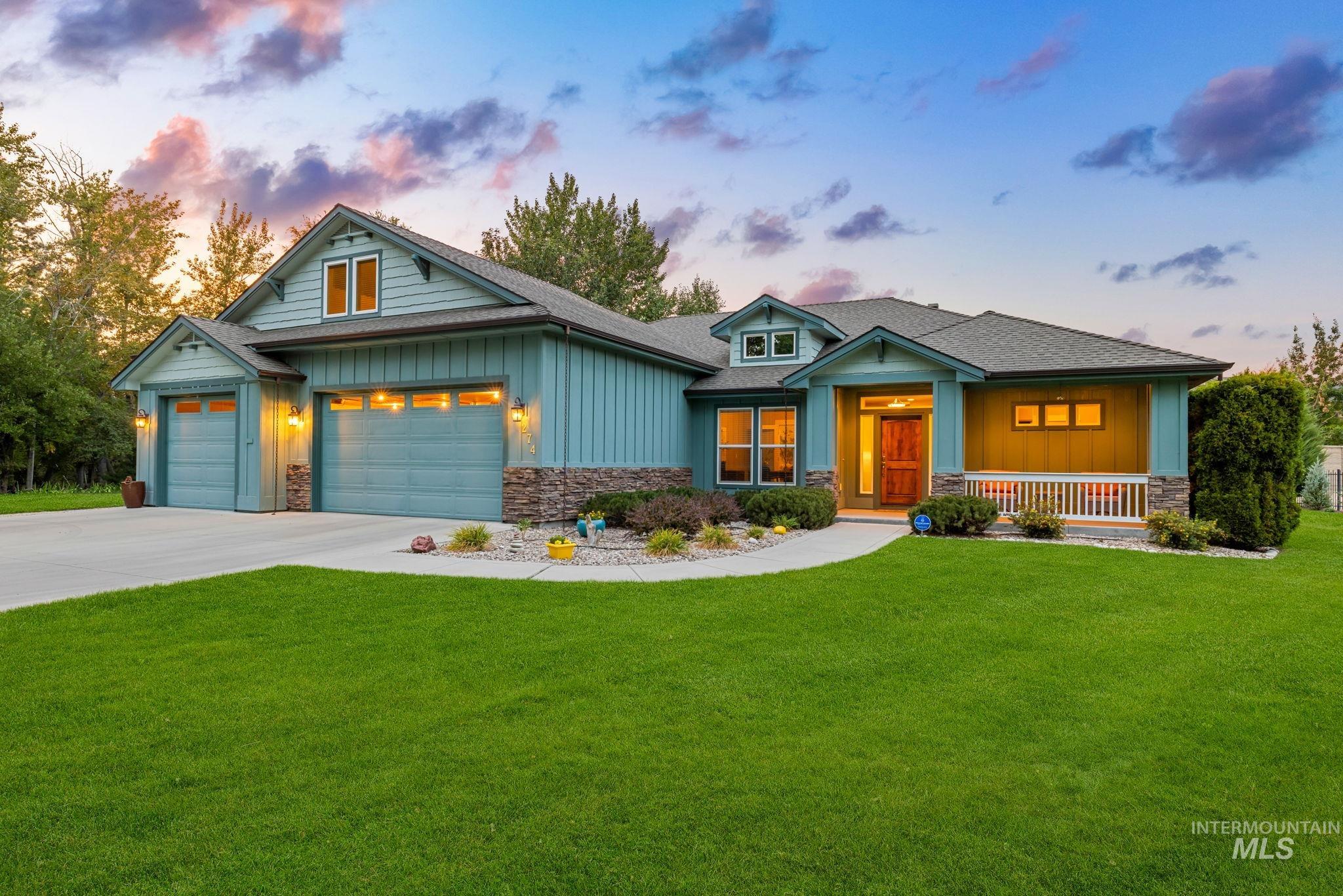 274 E Schmeizer Lane, Boise, Idaho 83706, 3 Bedrooms, 2 Bathrooms, Residential For Sale, Price $1,287,500, 98998749