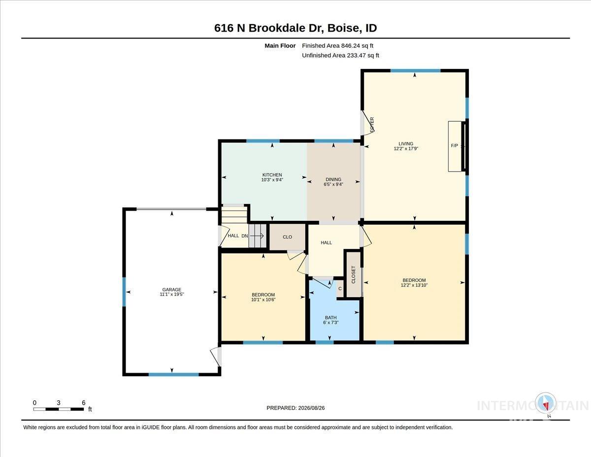 616 Brookdale Dr., Boise, Idaho 83712, 3 Bedrooms, 2 Bathrooms, Residential For Sale, Price $739,900, 98998751