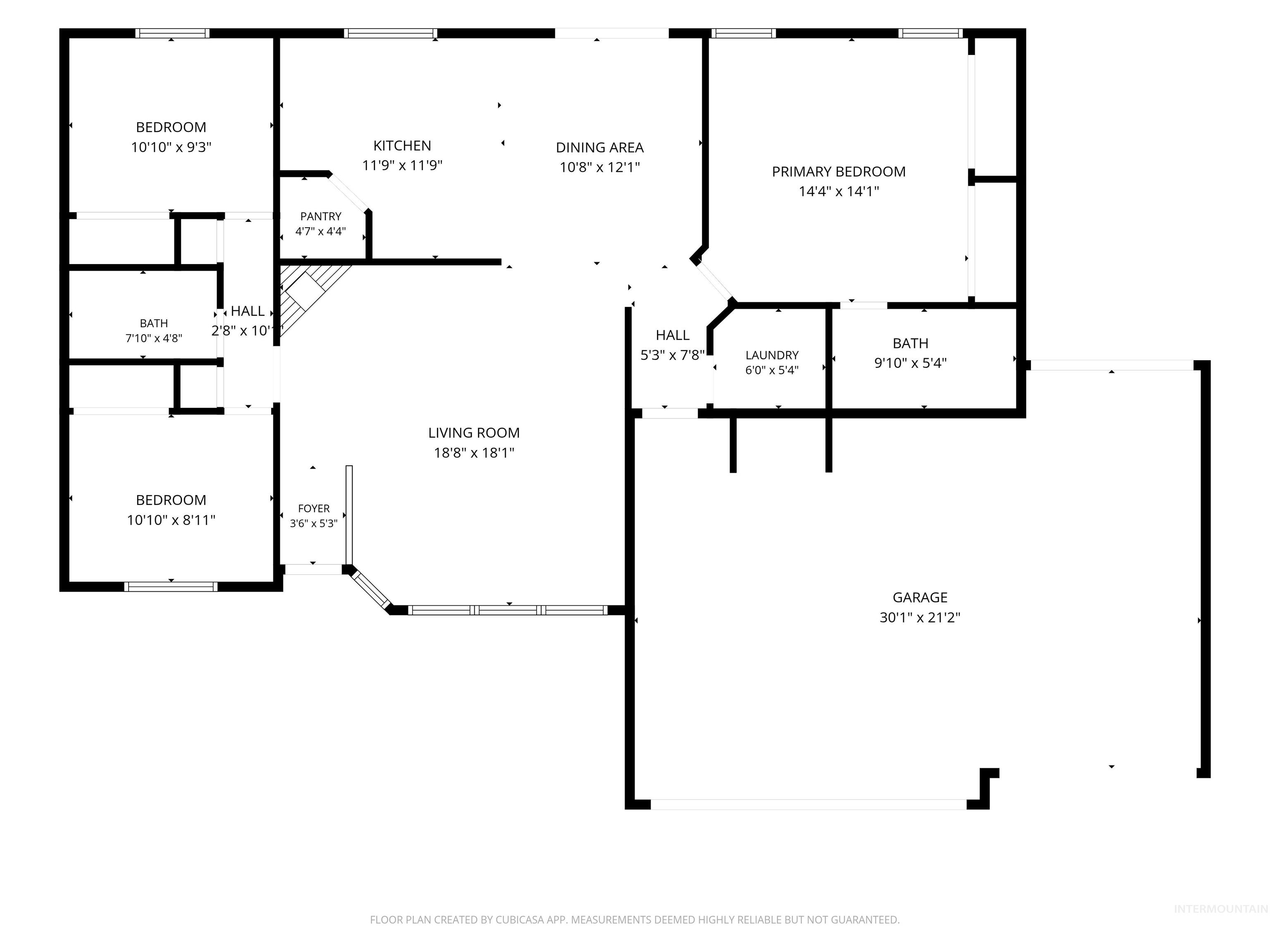 5522 S Santa Cruz, Boise, Idaho 83709, 3 Bedrooms, 2 Bathrooms, Residential For Sale, Price $450,000, 98998770
