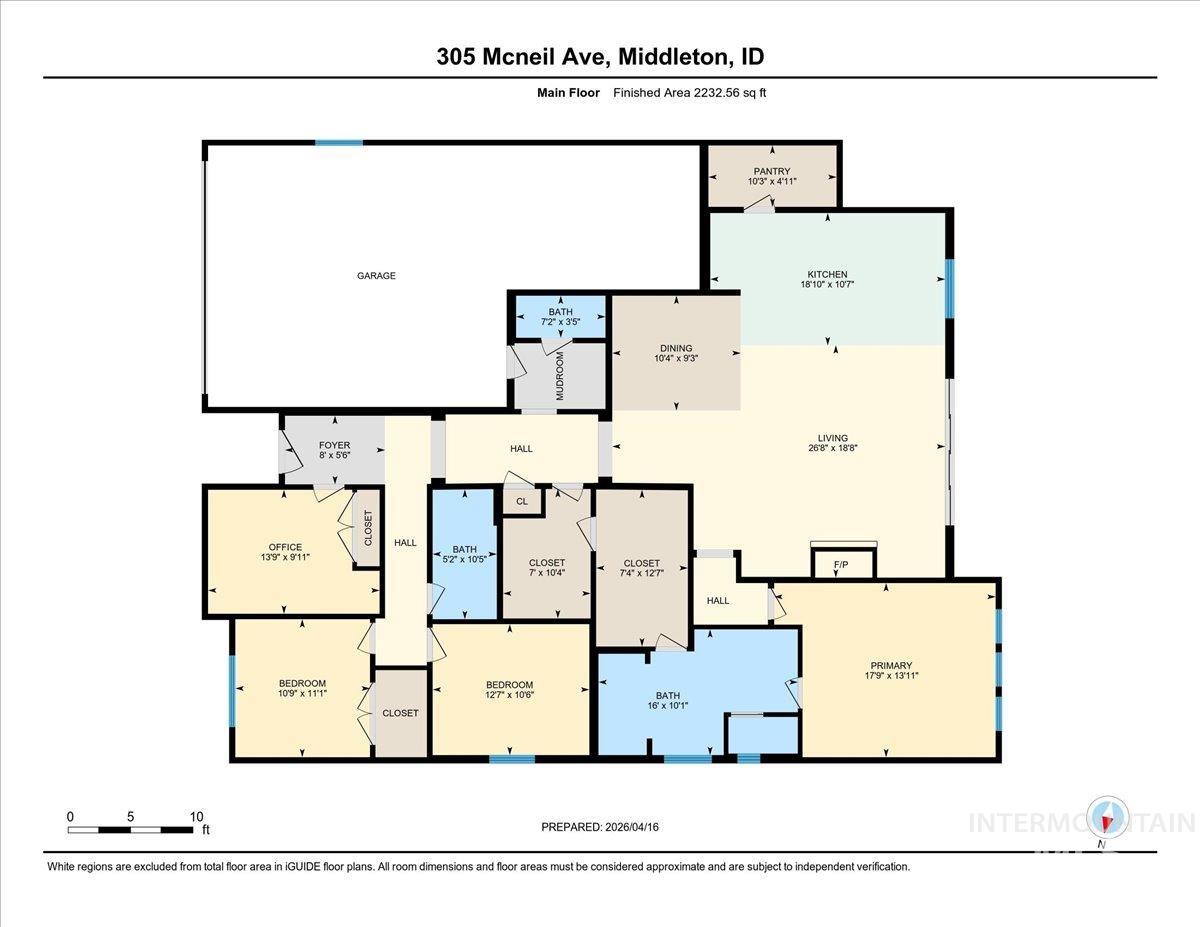 305 McNeil Ave, Middleton, Idaho 83644, 4 Bedrooms, 2.5 Bathrooms, Residential For Sale, Price $669,800, 98998772